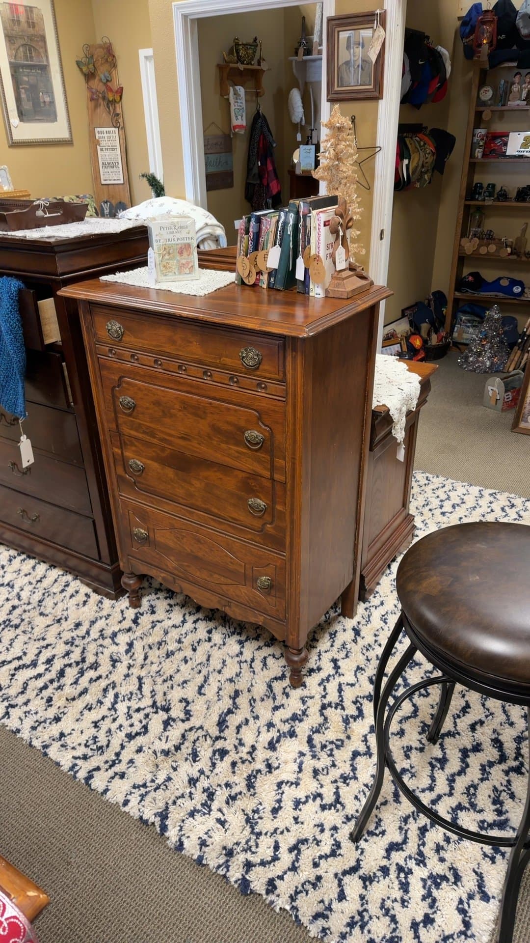 Vintage Wooden Dresser