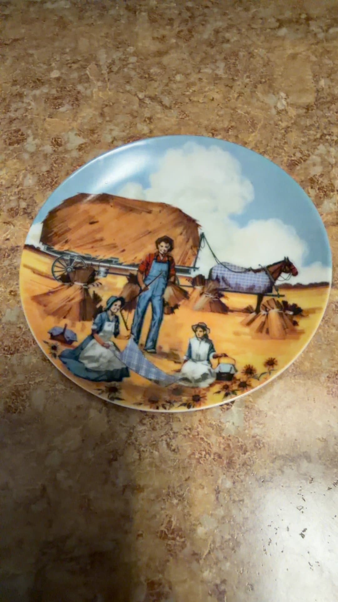 Avon American Portraits Plate - The Midwest - Image 1