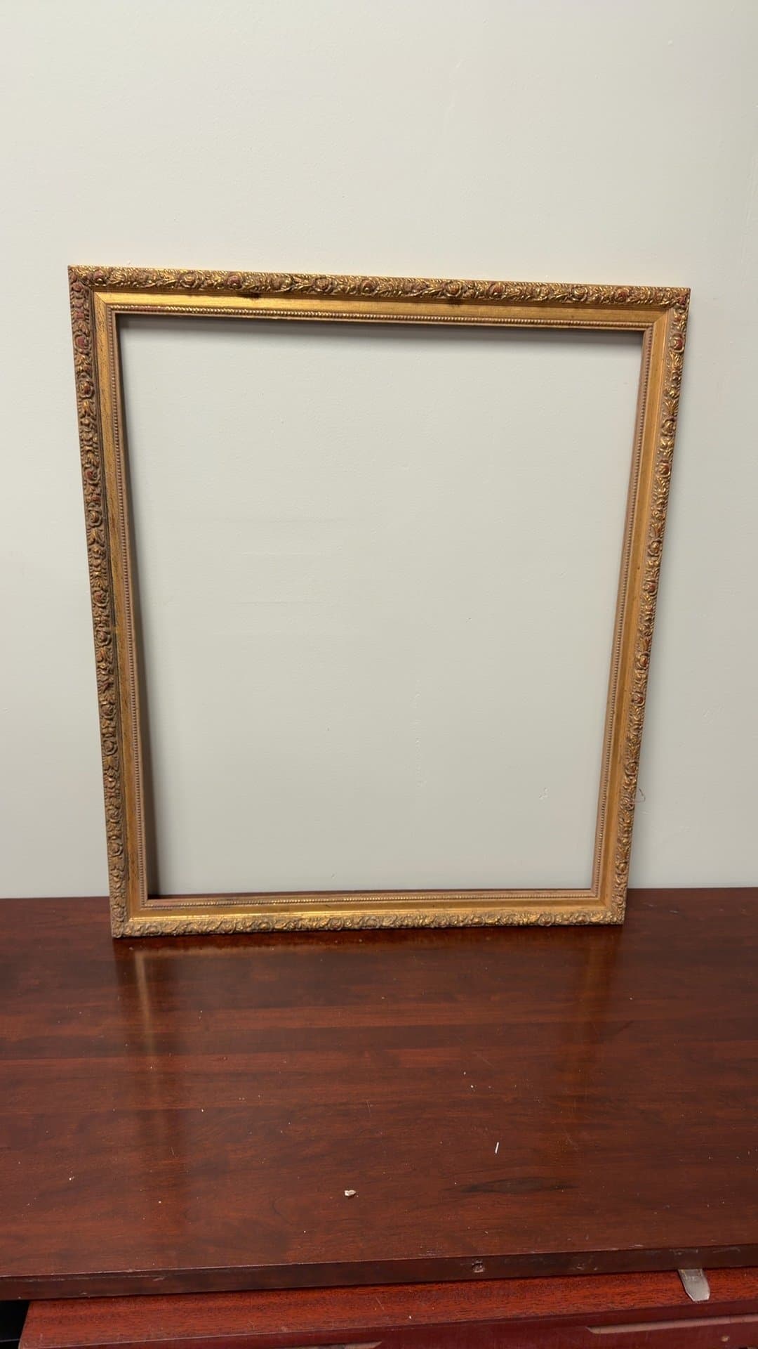 Ornate Gold Picture Frame - Image 1