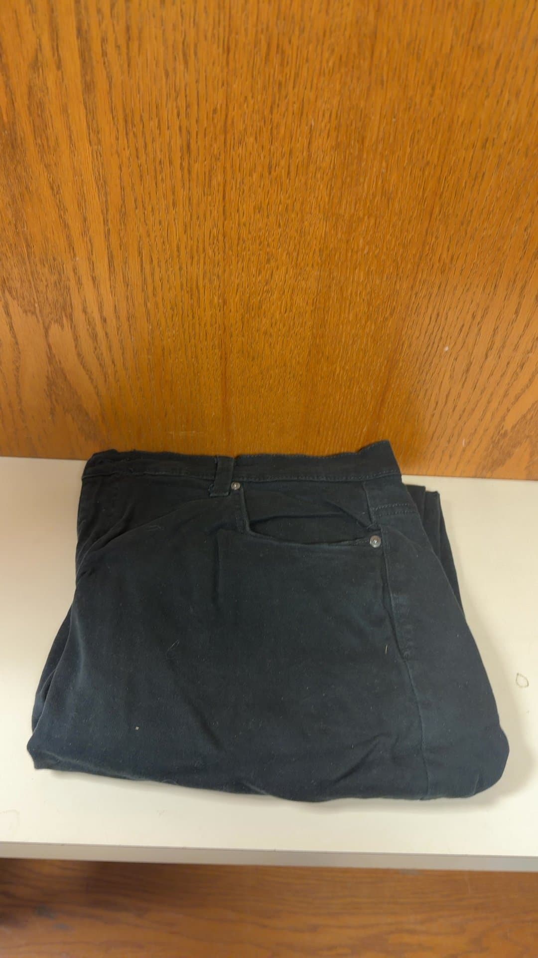 Gloria Vanderbilt Amanda Black Jeans Size 18W - Image 1