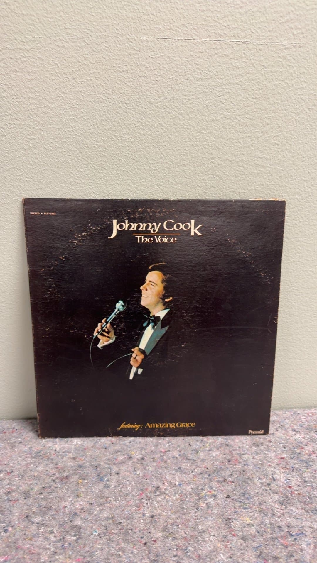 Johnny Cook - The Voice Vinyl Record - Image 1