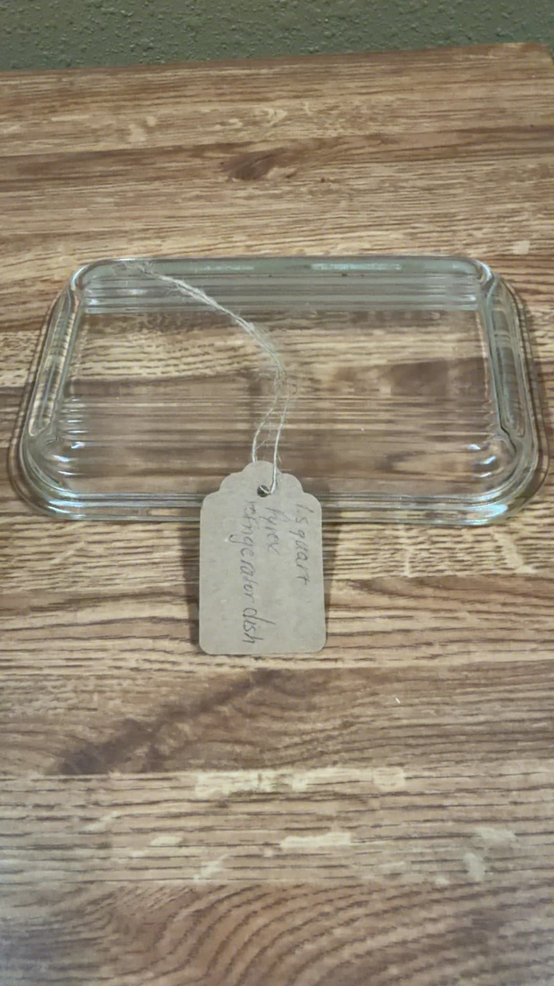 Vintage Small Pyrex Refrigerator lid - Image 1