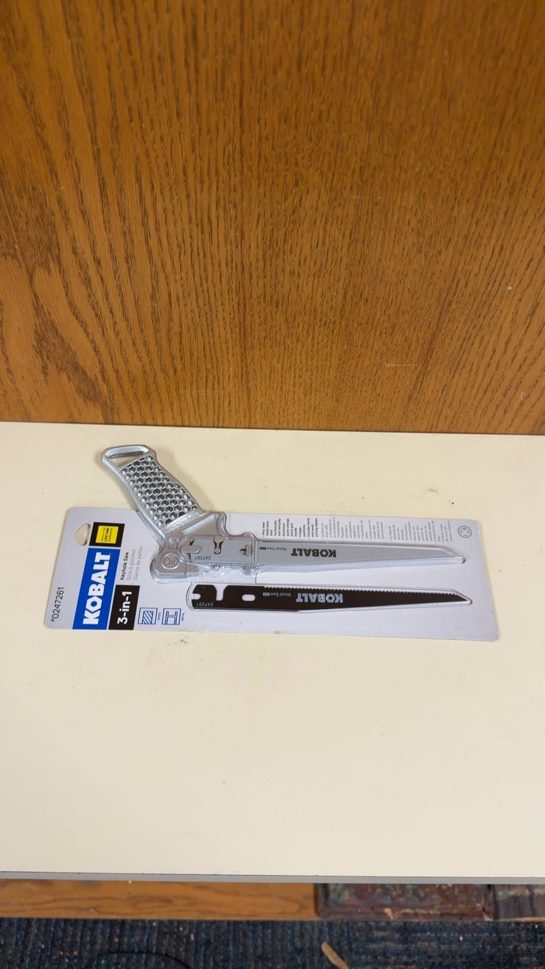 Kobalt 3-in-1 Keyhole Saw #0247261 - Image 1