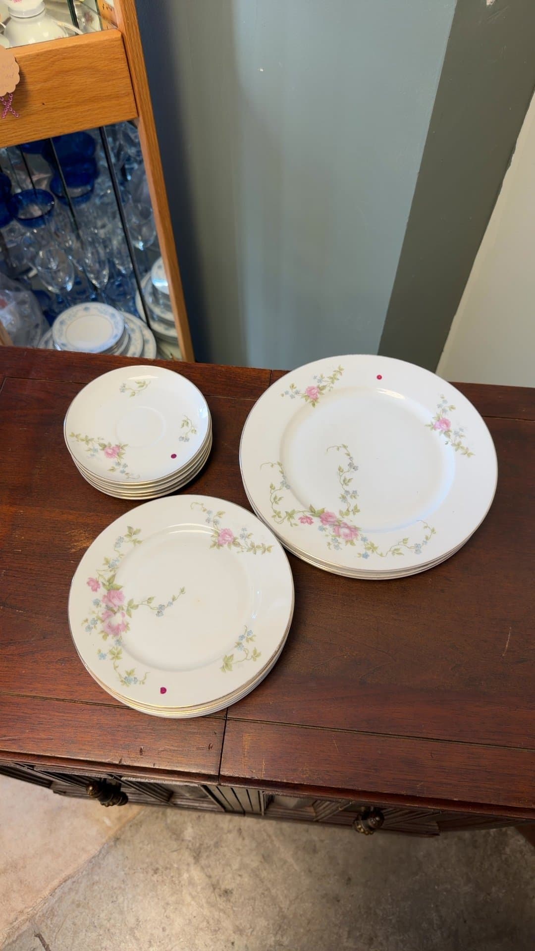 Bavarian Porcelain Dinnerware Set - Image 1