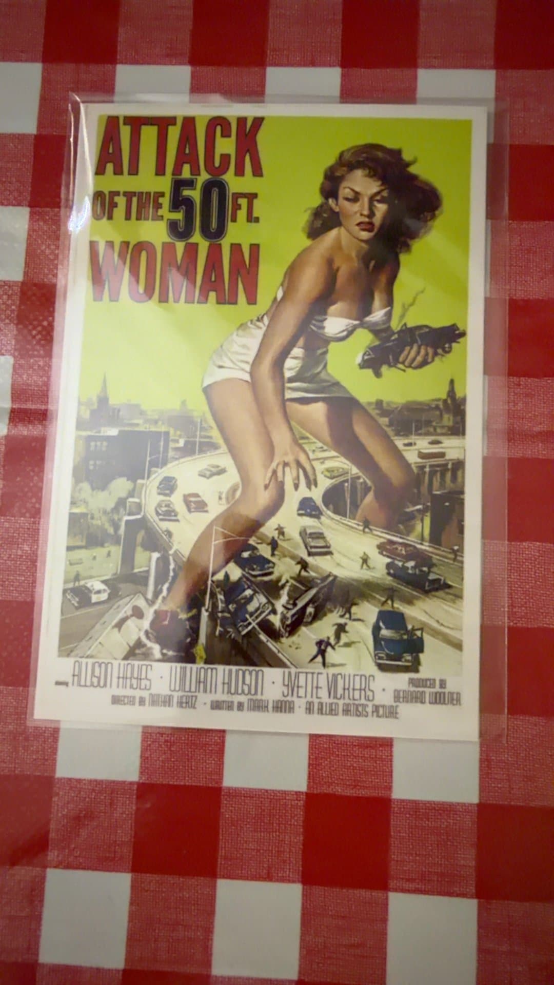 Attack of the 50 Foot Woman Movie Poster - Image 1
