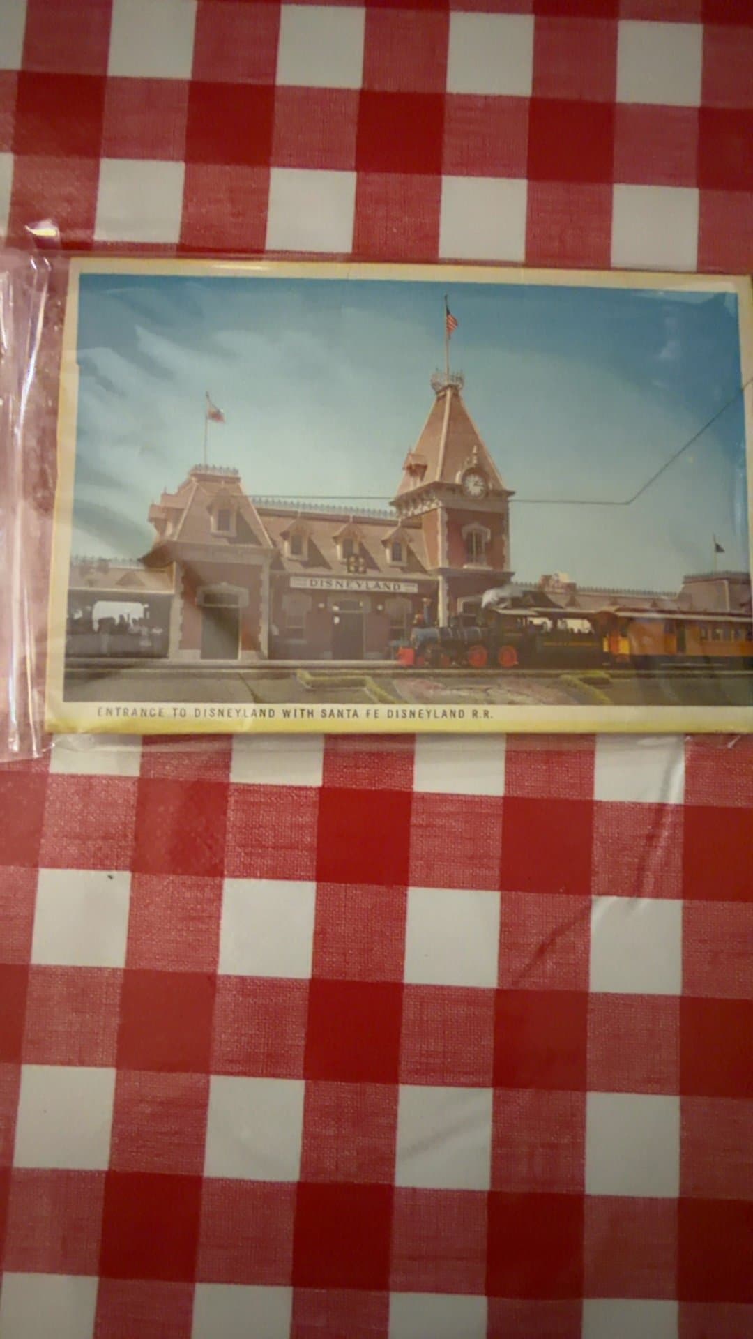 Vintage Disneyland Postcard - Image 1