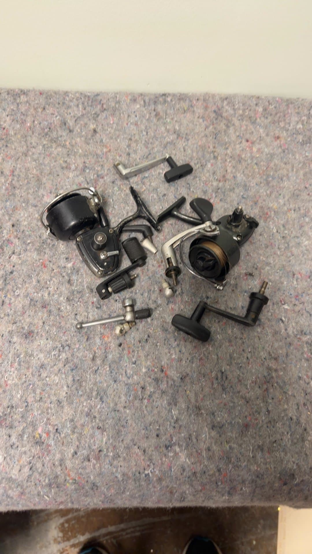 Vintage Fishing Reels and Parts - Image 1