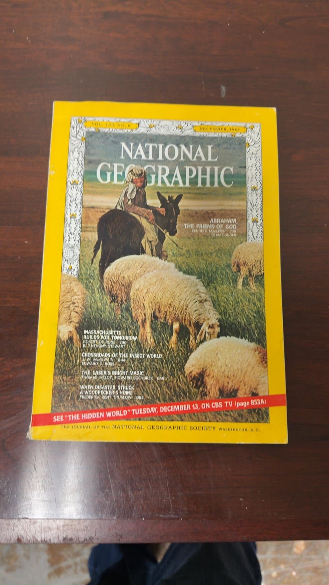 National Geographic Magazine December 1966 - Image 1