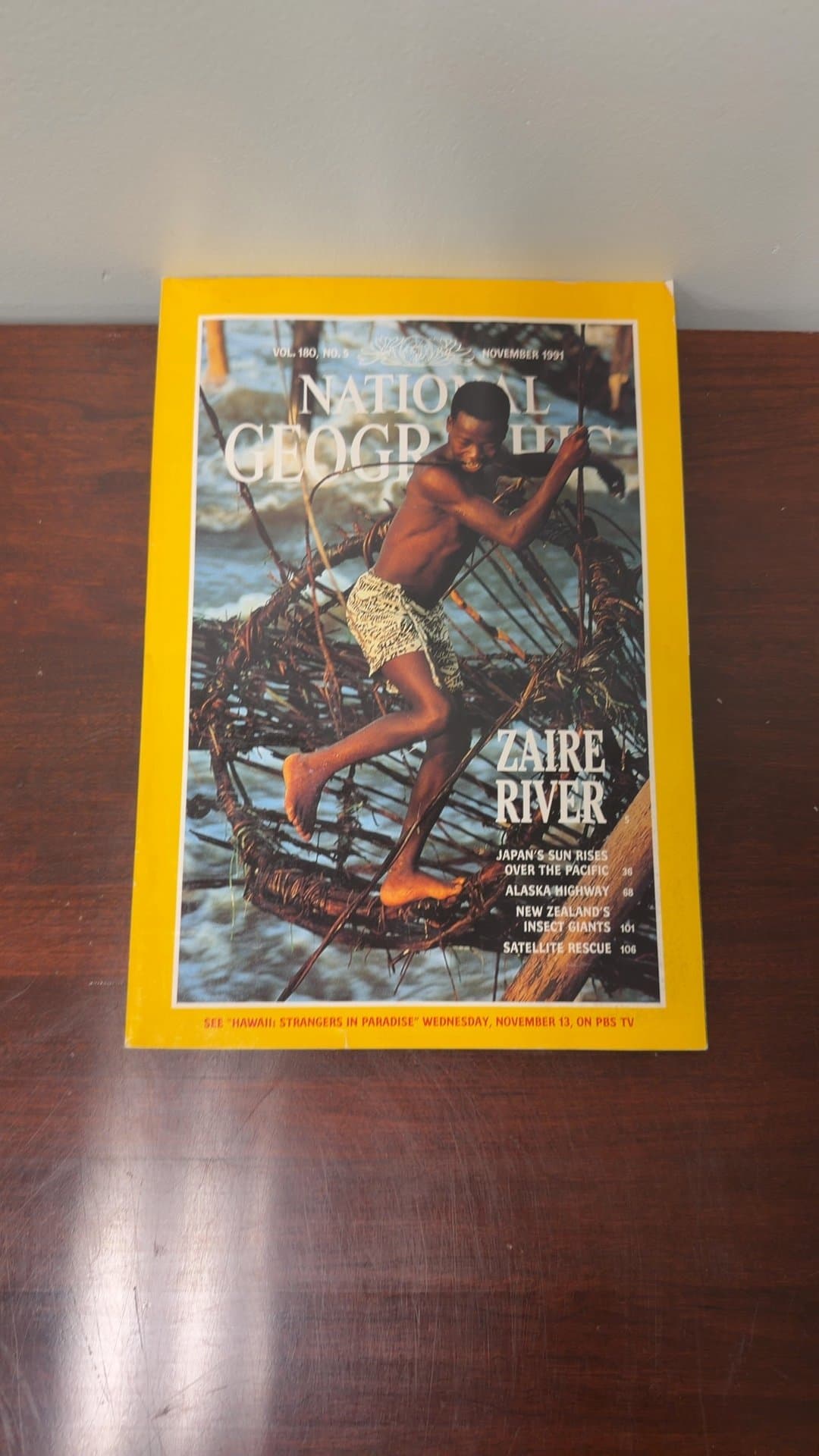 National Geographic Magazine November 1991 - Image 1