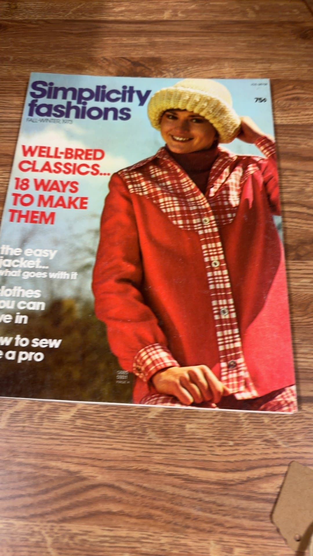 Simplicity Fashions Magazine Fall-Winter 1973 - Image 1