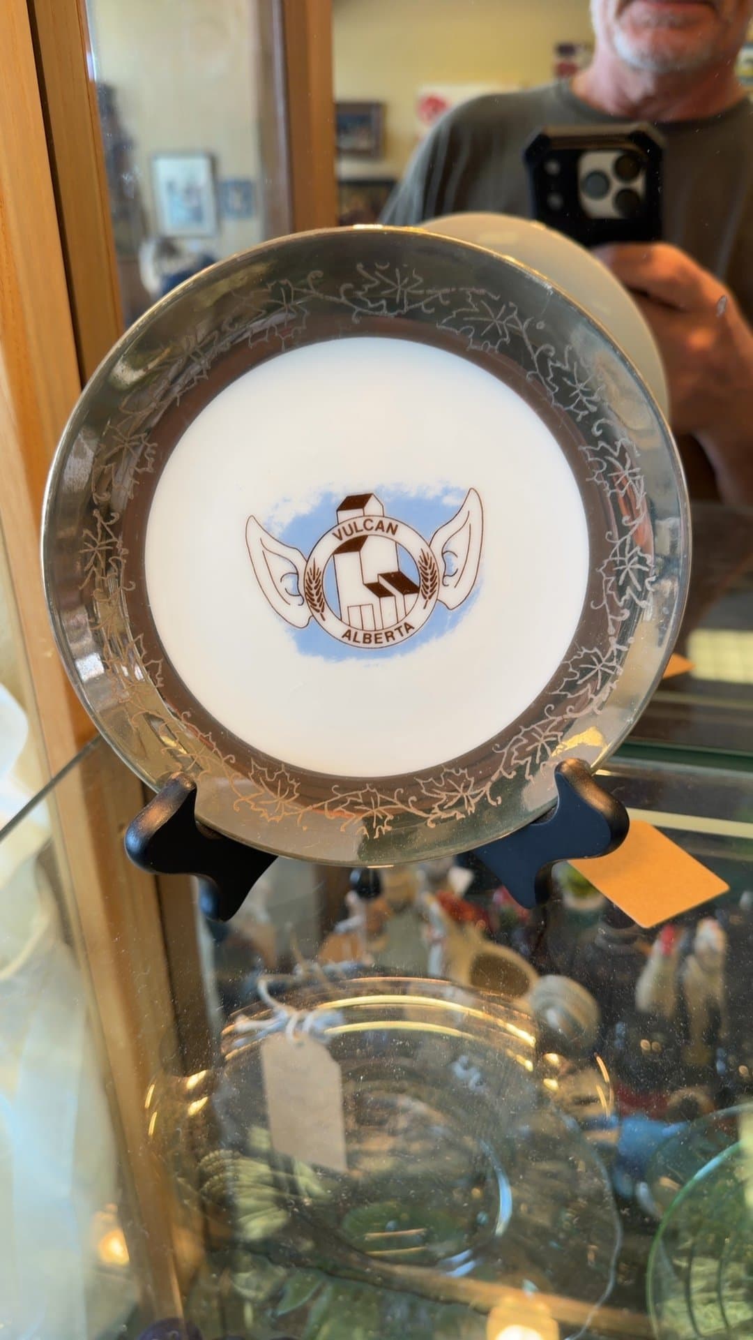 Vulcan Alberta Commemorative Plate - Image 1