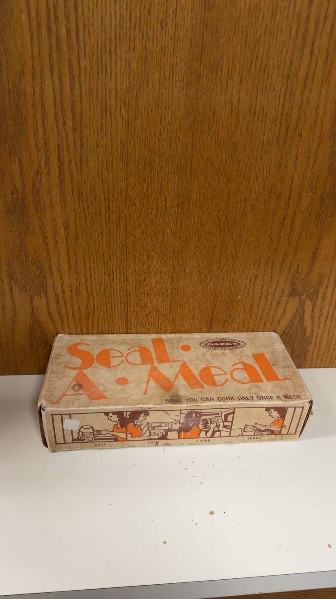 Vintage Dazey Seal-A-Meal Heat Sealer with Original Box - Image 1