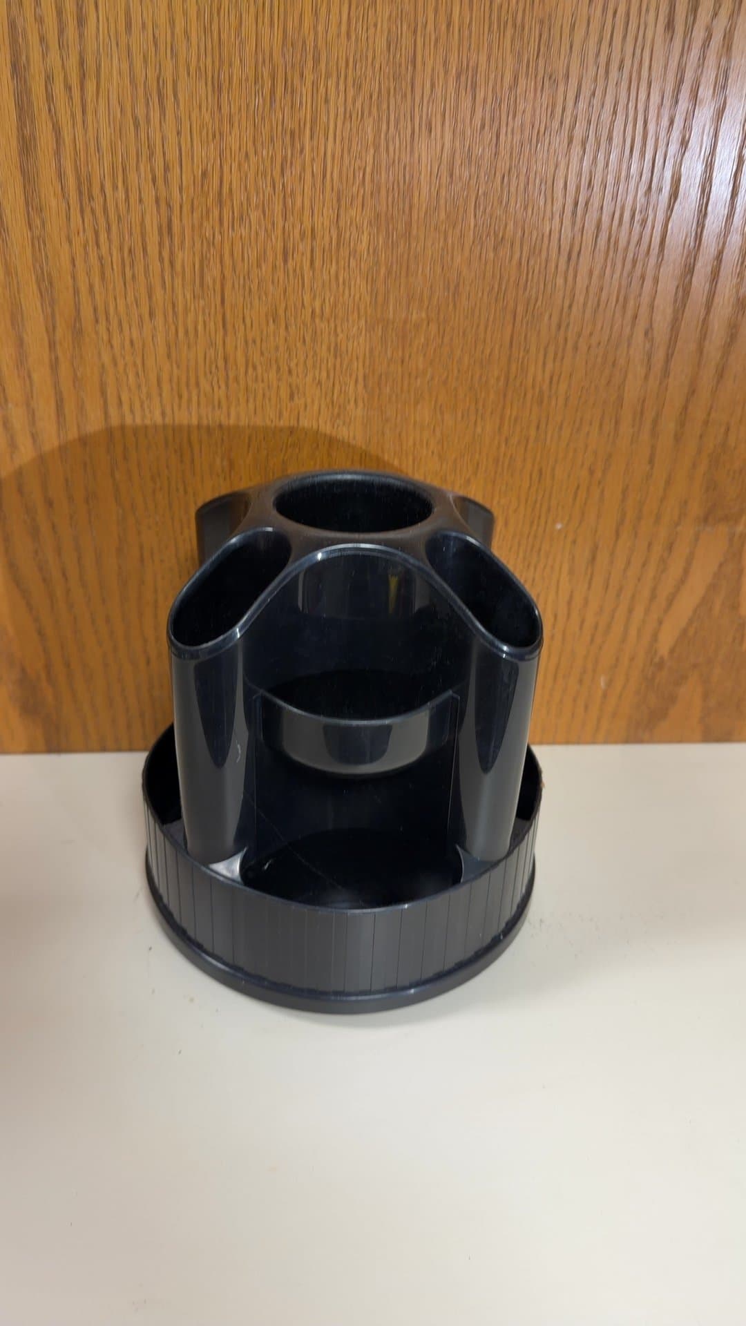 SDI Rotating Plastic Desk Organizer Caddy - Image 1