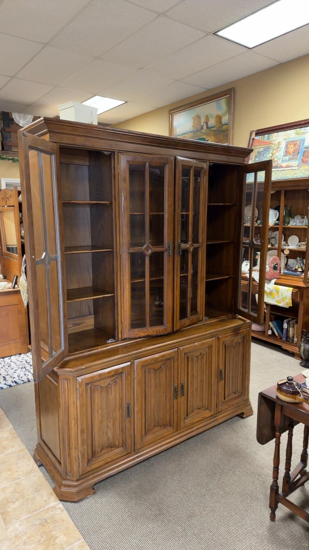 Davis Cabinet Company Hutch - Image 1