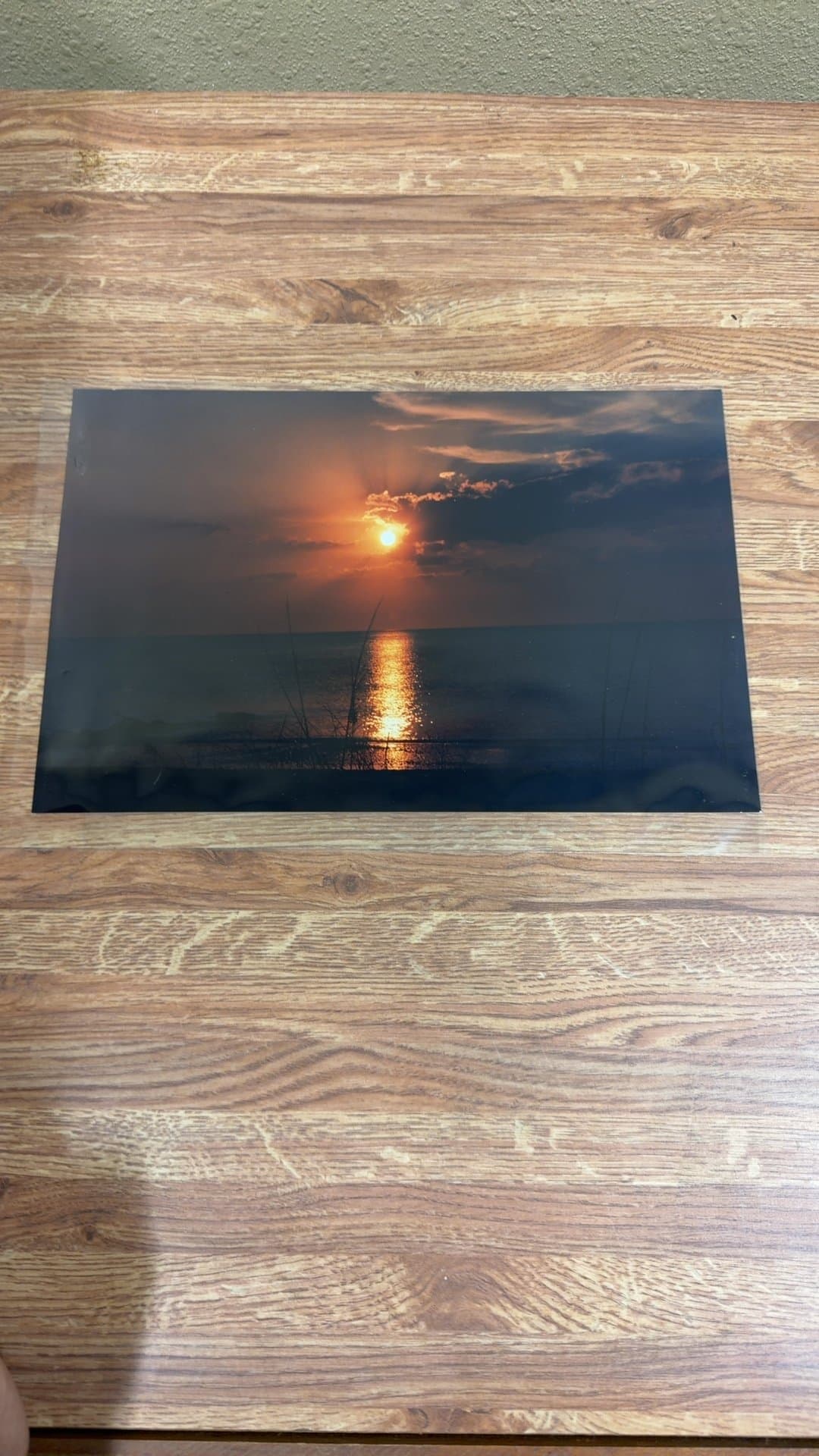 Vintage Kodak Sunset Photograph - Image 1