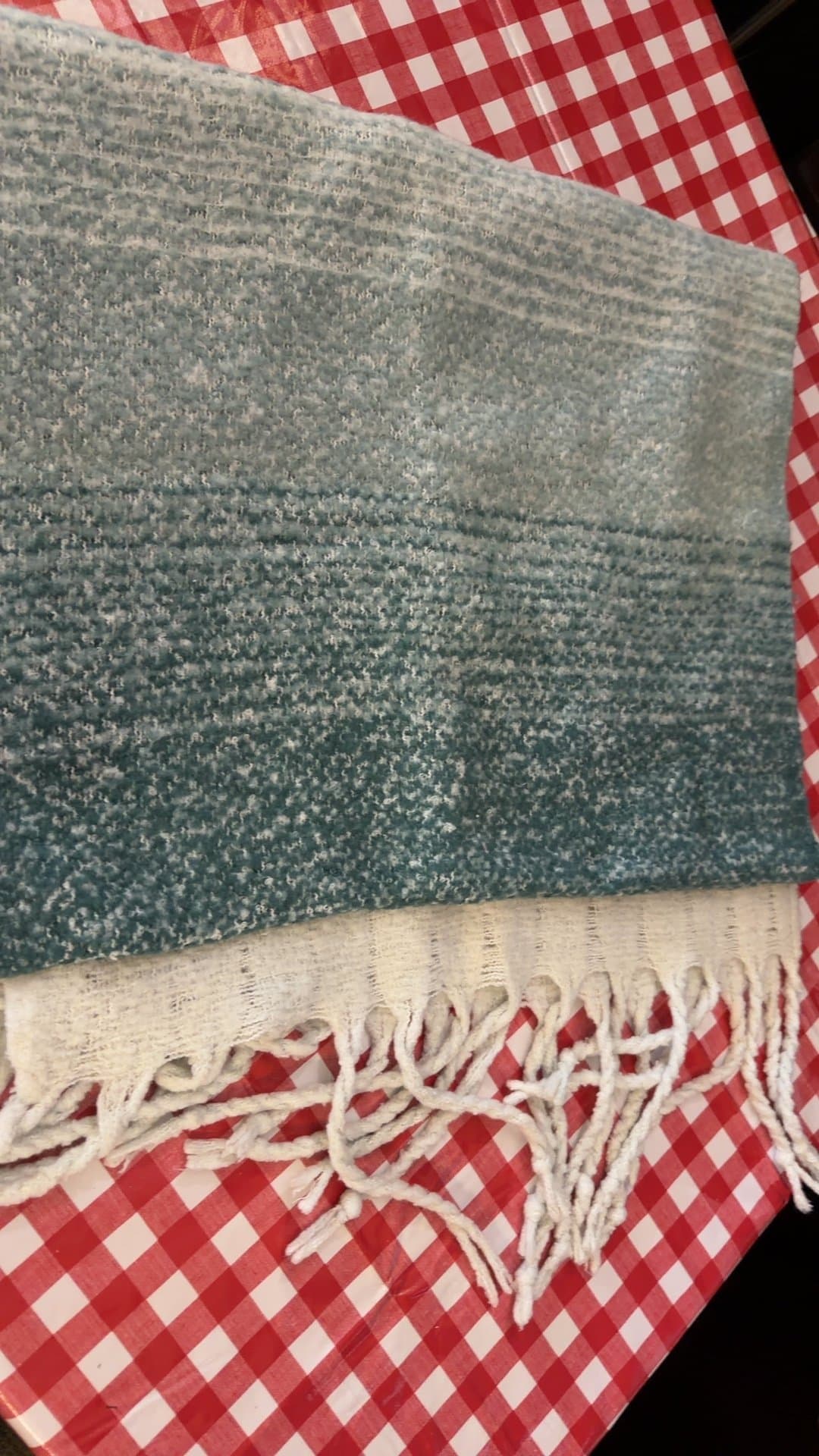 Mer-Sea & Co. Gradient Fringe Wrap Scarf - Image 1