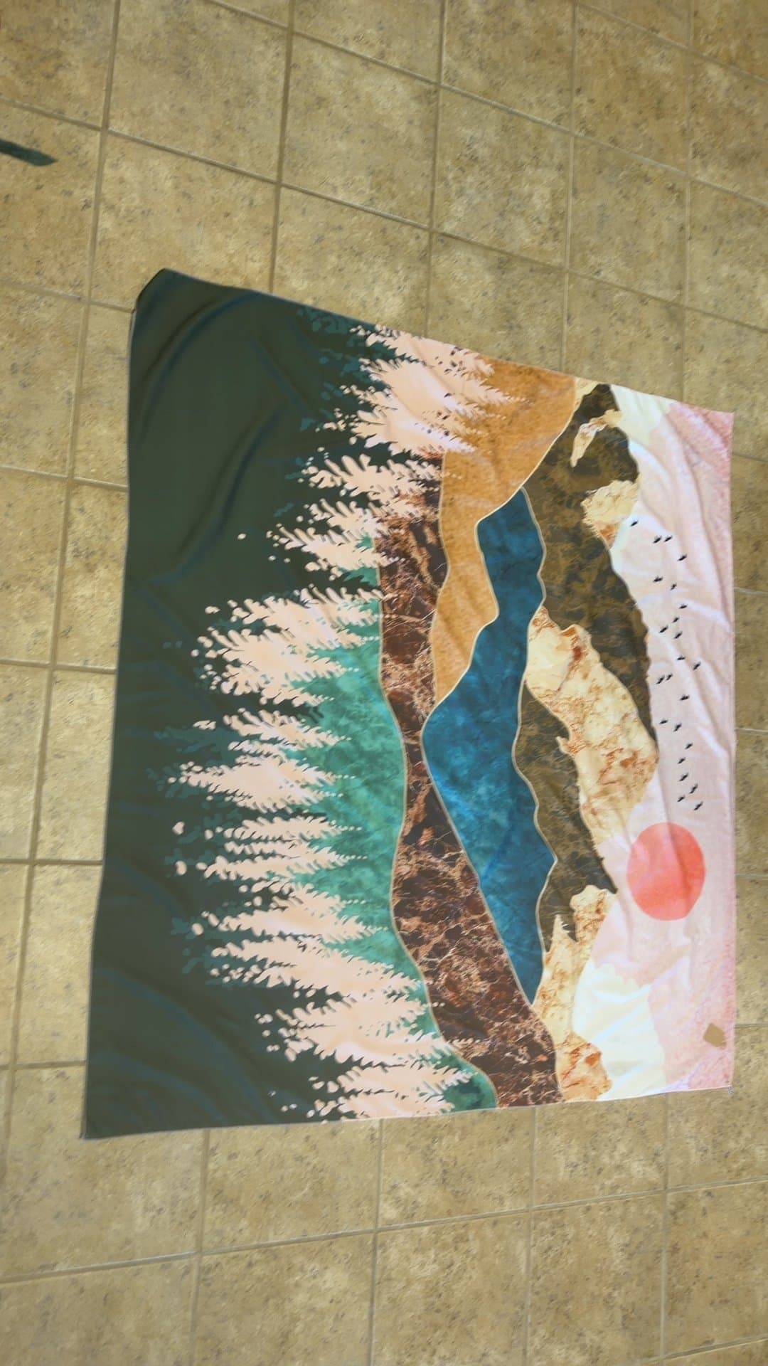Abstract Landscape Tapestry - Image 1