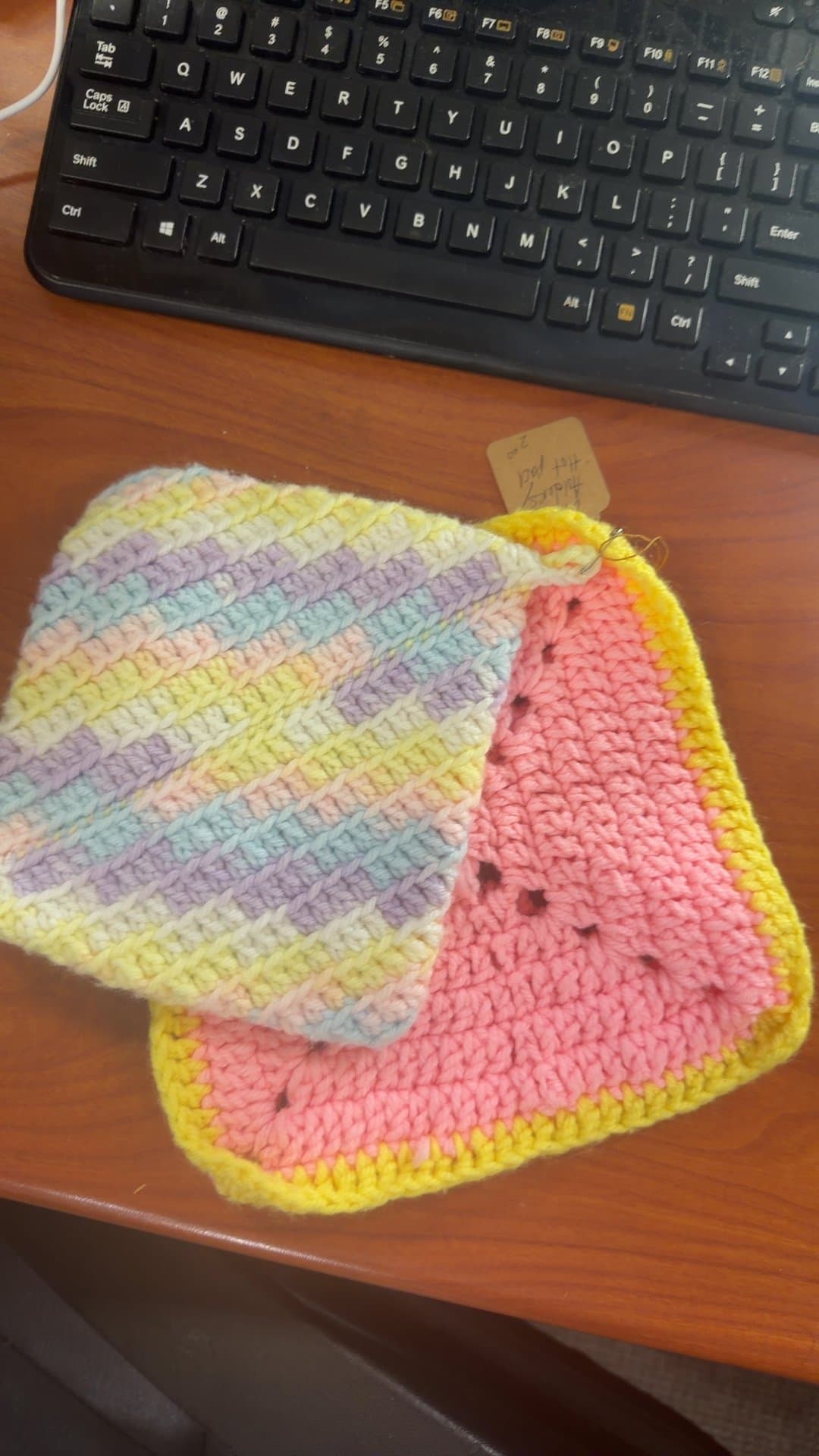 Handmade Crochet Pot Holders - Image 1