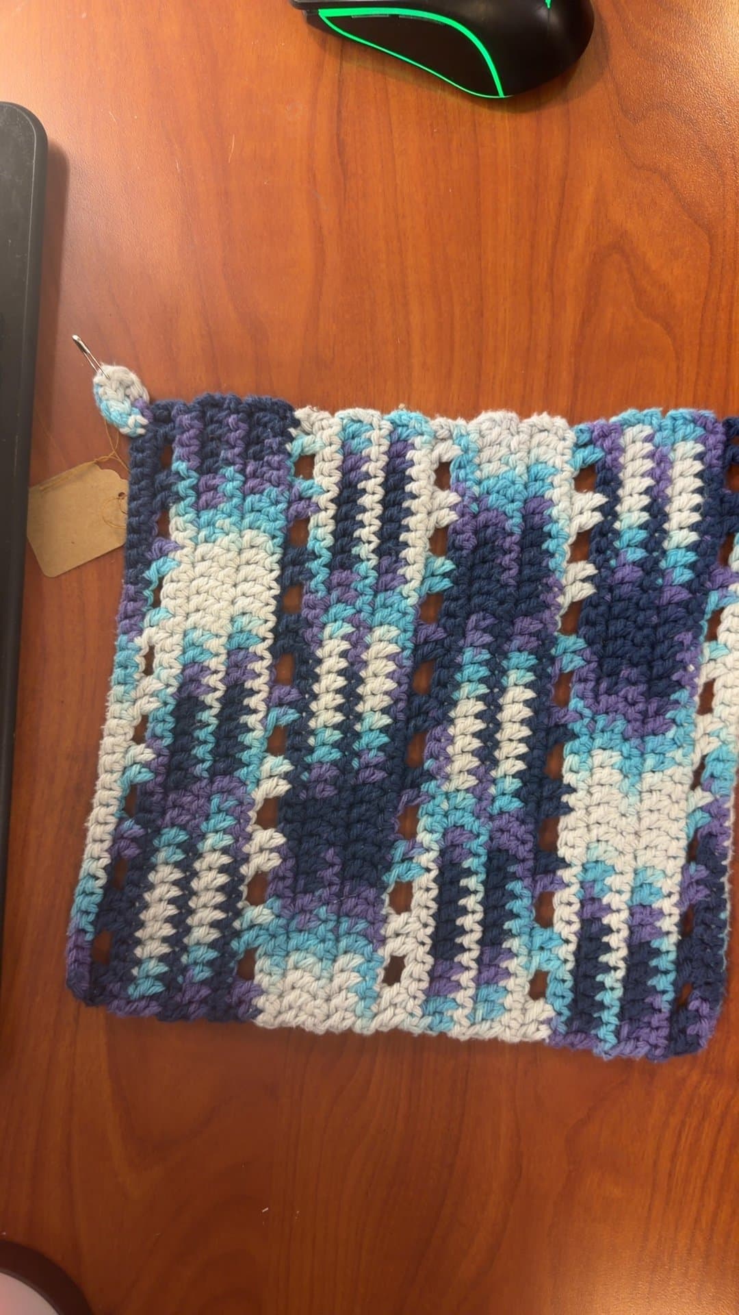 Handmade Crochet Pouch - Image 1