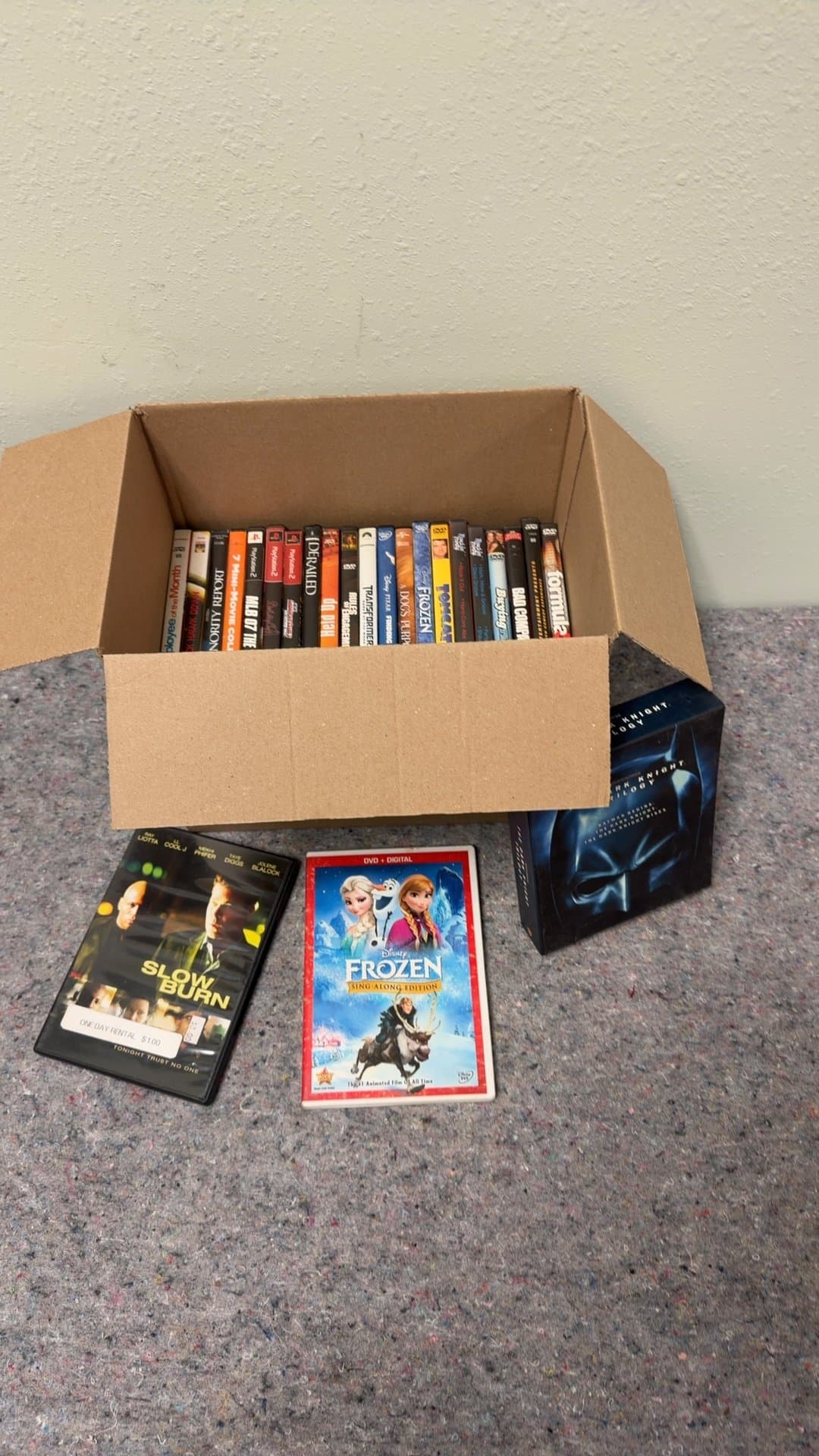 Assorted DVD Collection with The Dark Knight Trilogy - Image 1