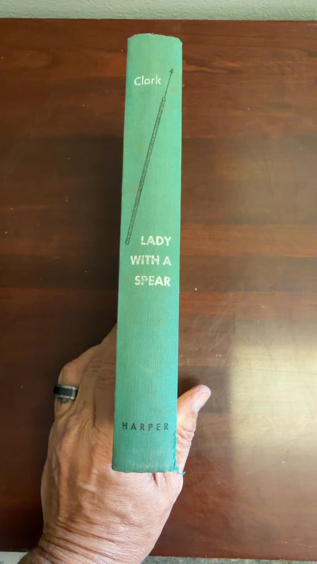 Lady with a Spear by Eugenie Clark - First Edition - Image 1