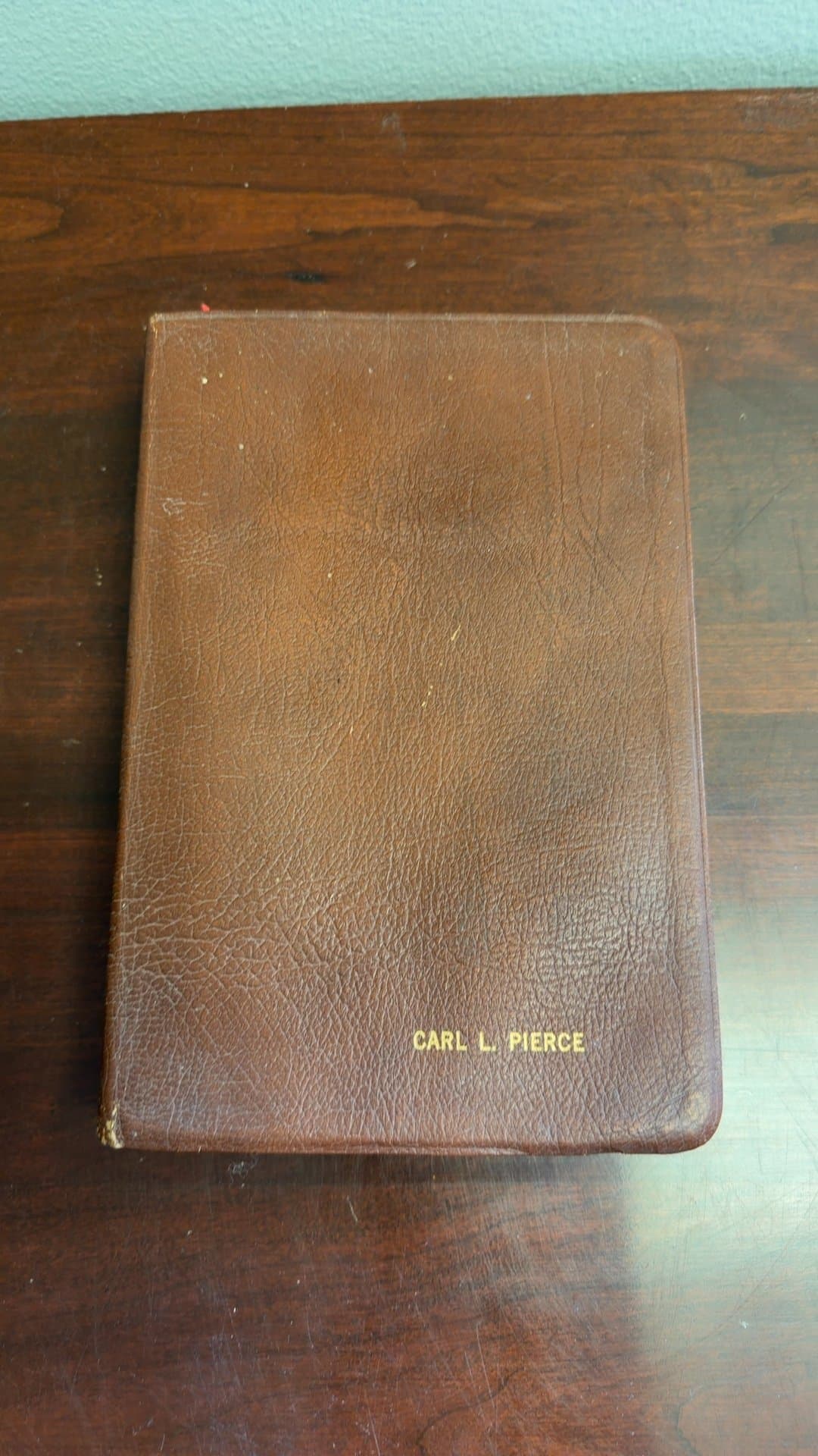 Leather-bound King James Version Bible - Image 1