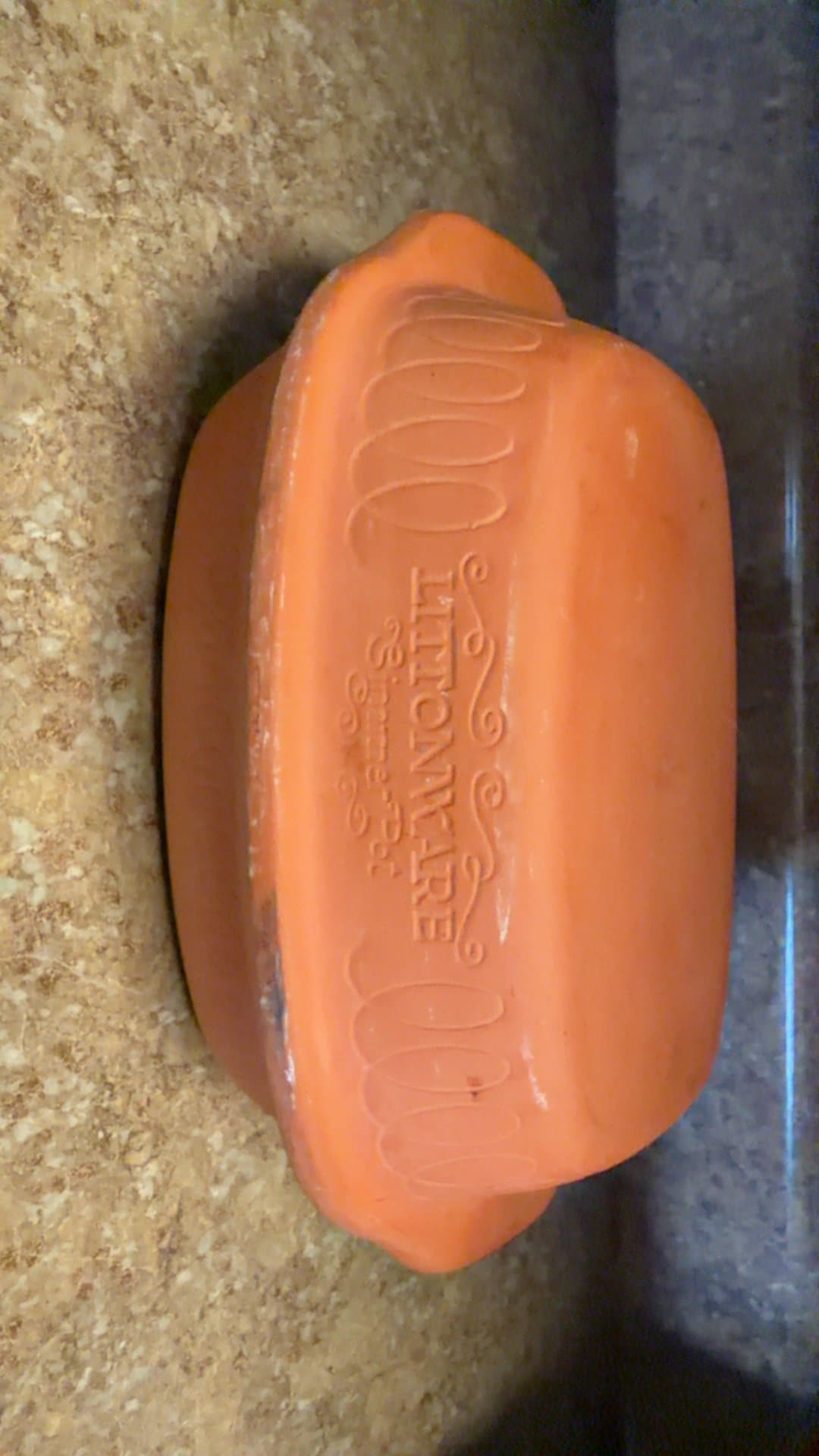 Littonware Simmer pot, Terracotta clay roaster - Image 1