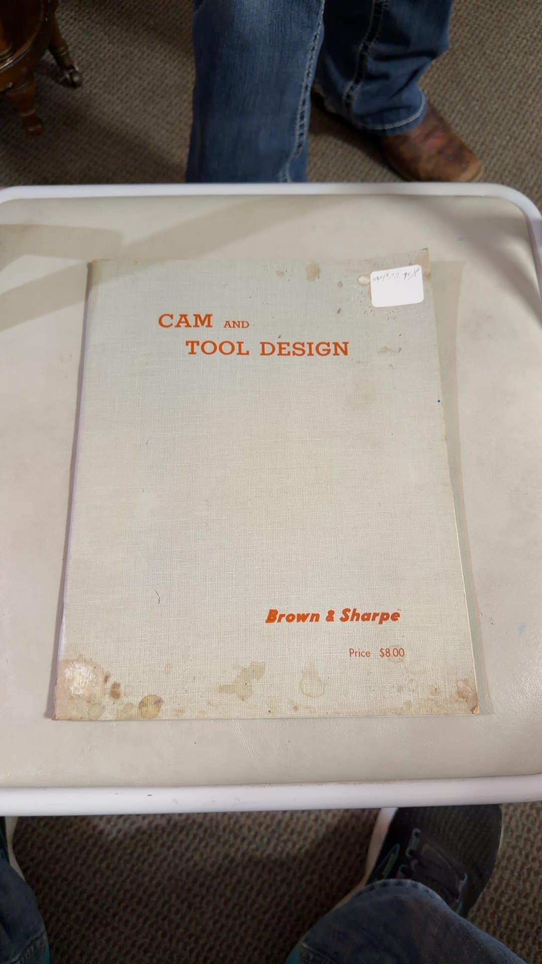 Cam and Tool Design Book by Brown & Sharpe - Image 1