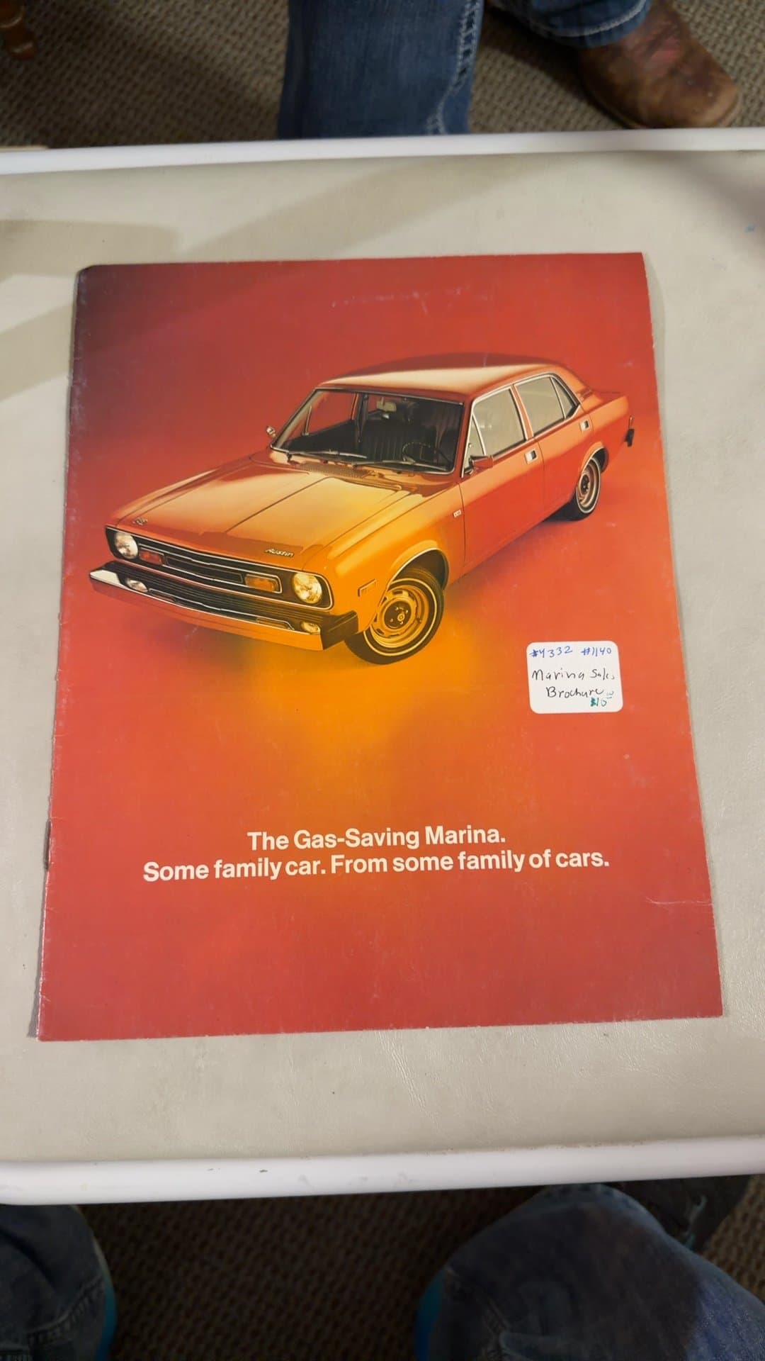 1974 Austin Marina Sales Brochure - Image 1