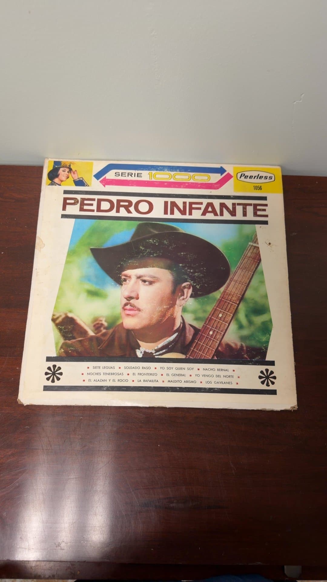 Pedro Infante Vinyl Record - Serie 1000 by Peerless - Image 1