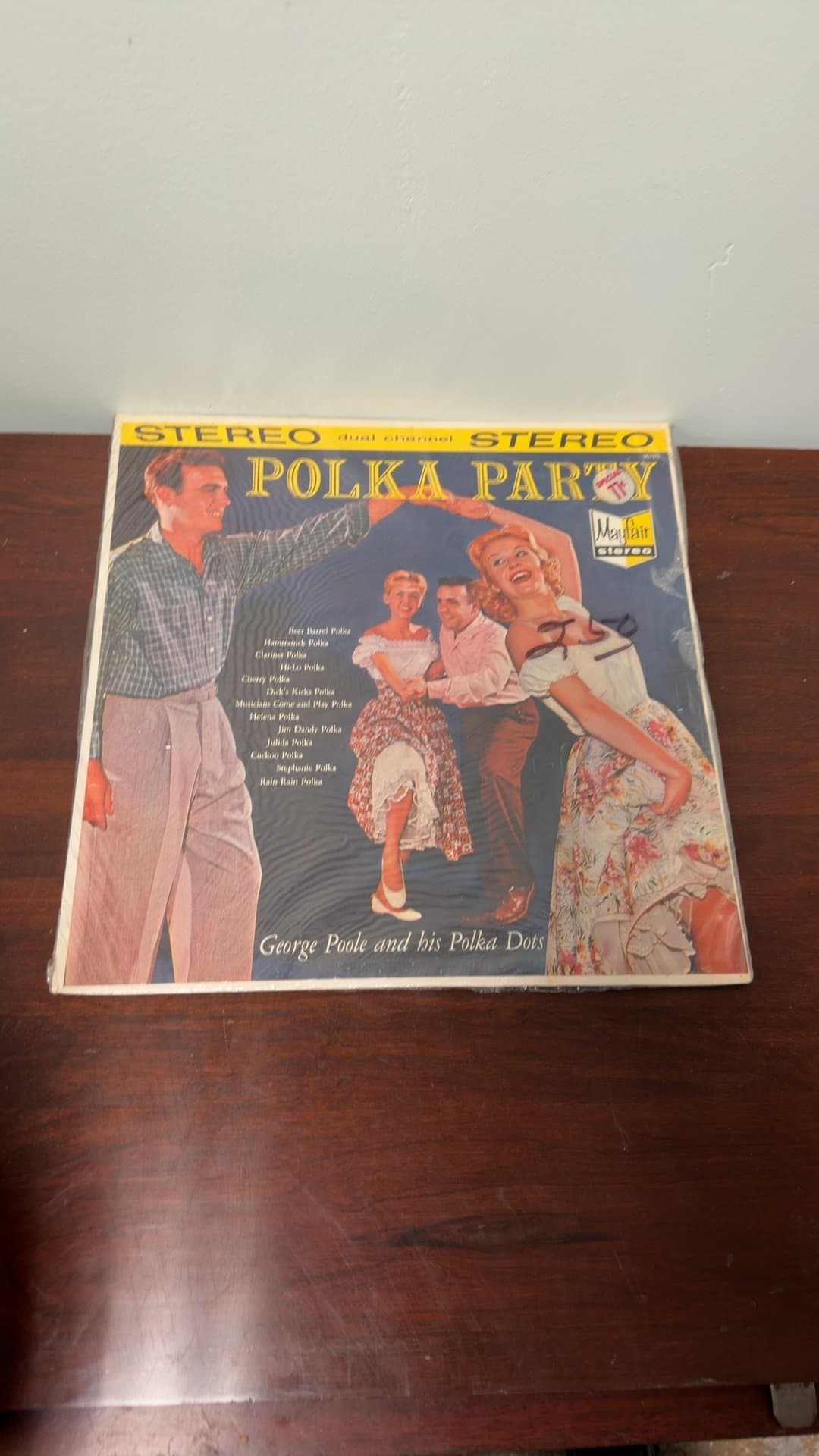 Polka Party Vinyl Record by George Poole and his Polka Dots - Image 1