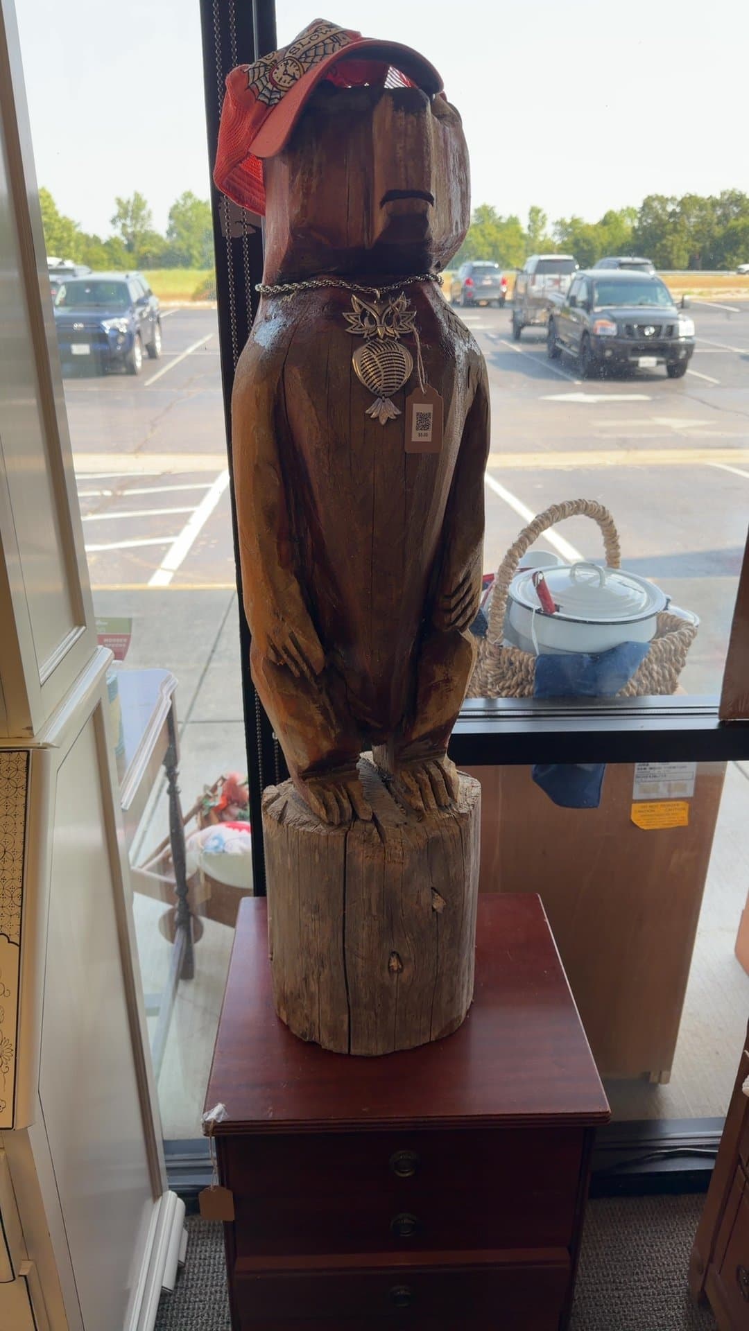 Chainsaw Carved Bear Sculpture - Image 1