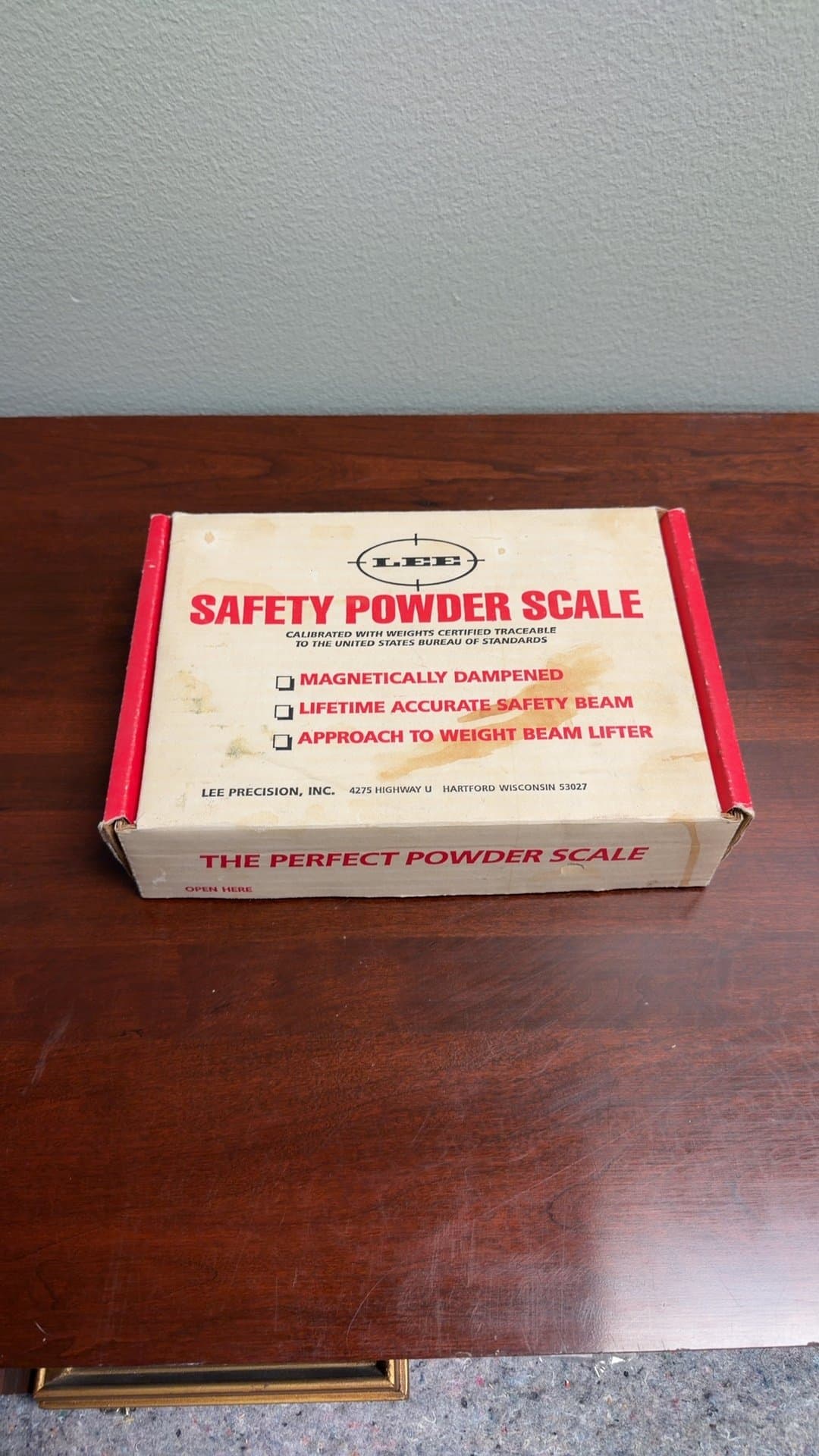 Lee Precision Safety Powder Scale - Image 1