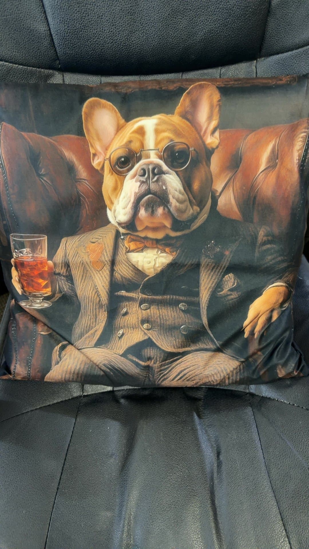 French Bulldog Decorative Pillow - Image 1