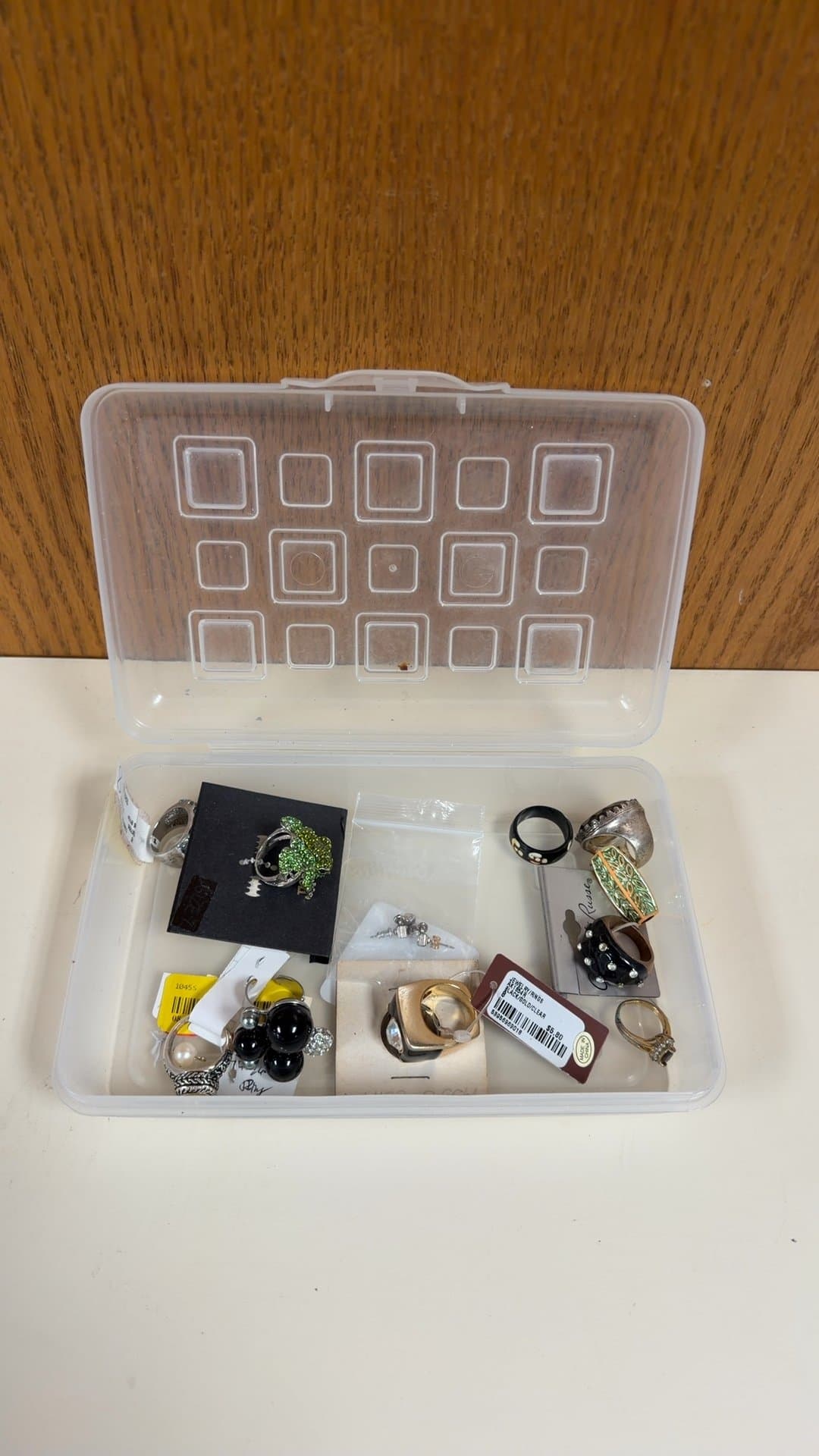Assorted Fashion Jewelry Ring Lot - Image 1