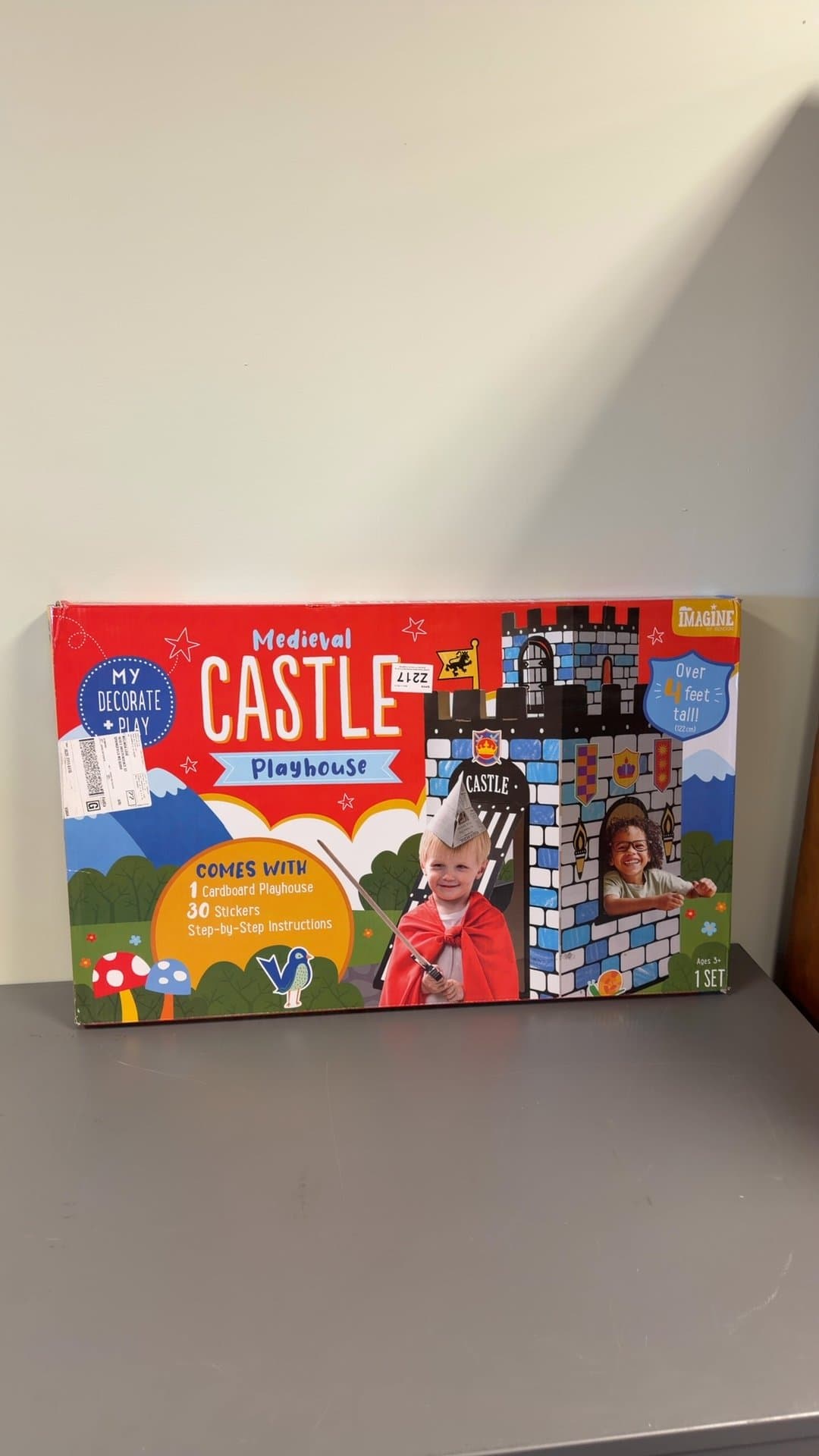 Imagine by Bendon Medieval Castle Cardboard Playhouse - Image 1
