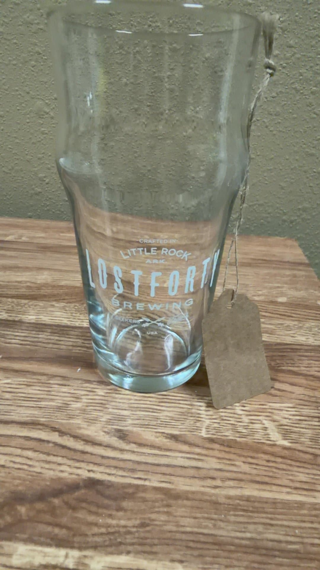 Lost Forty Brewing Pint Glass - Image 1