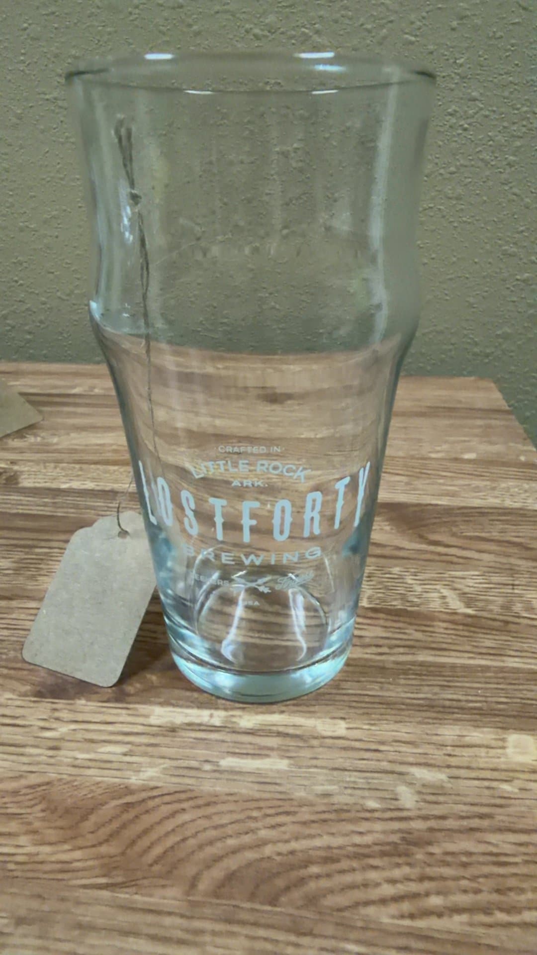 Lost Forty Brewing Pint Glass - Image 1