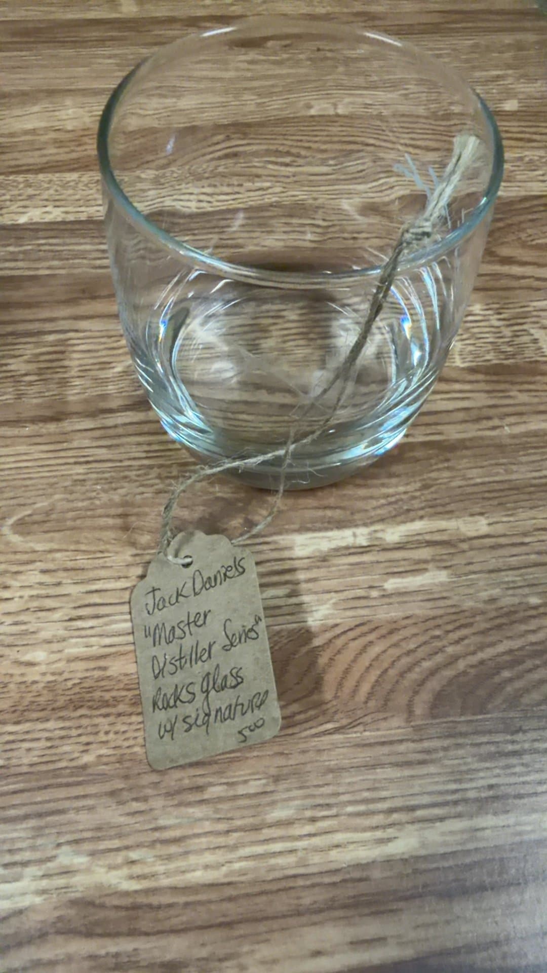 Jack Daniels Master Distiller Series Rocks Glass - Image 1