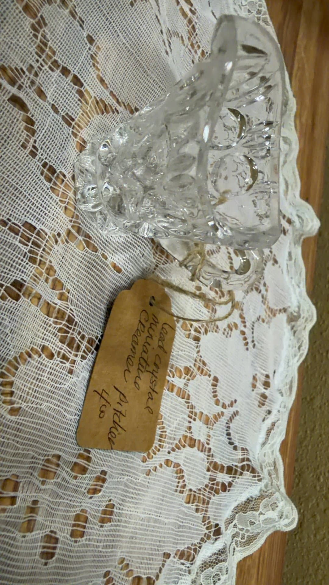 Crystal Pitcher - Image 1