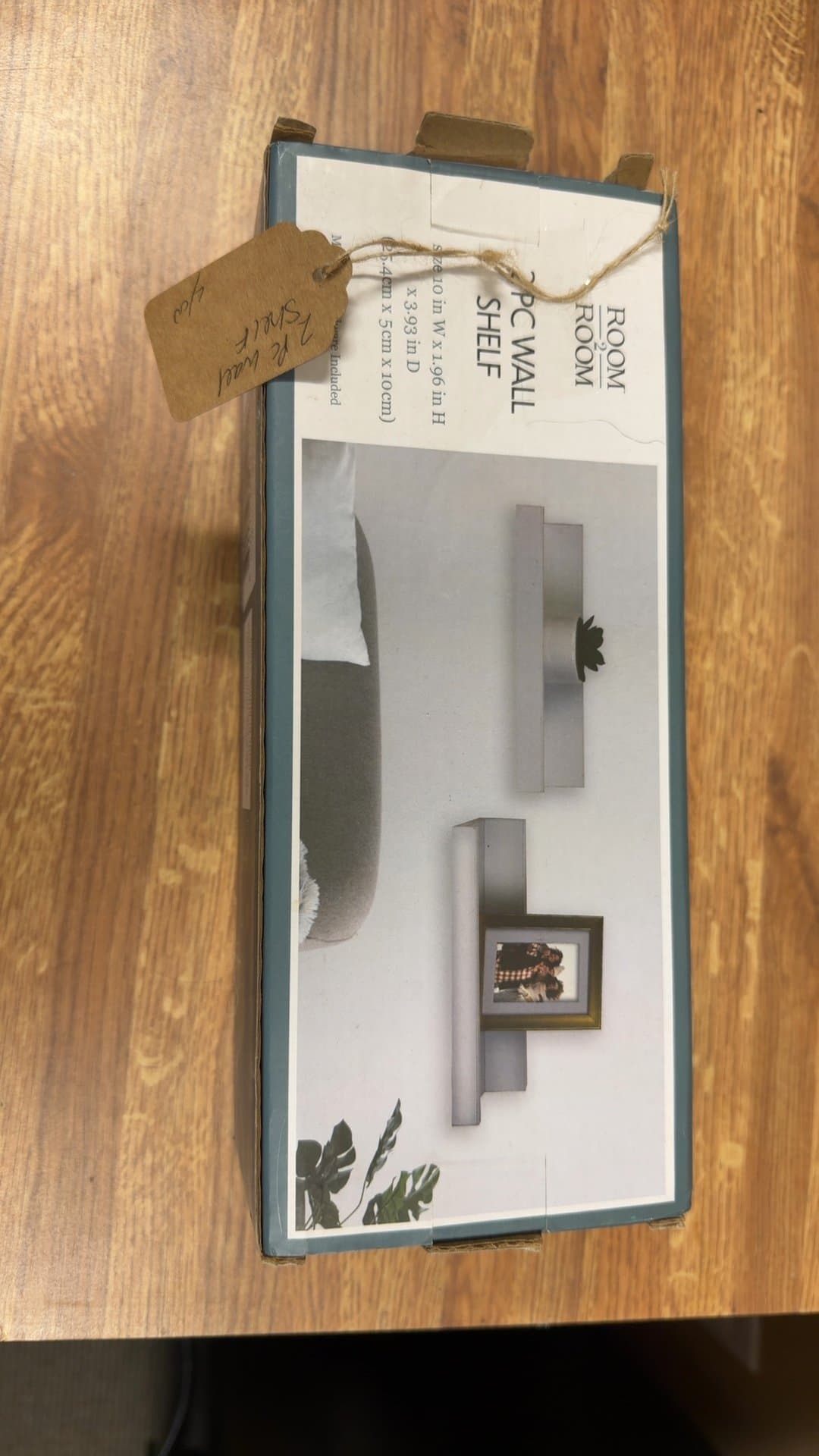 Room 2 Room 2-Piece Wall Shelf - Image 1