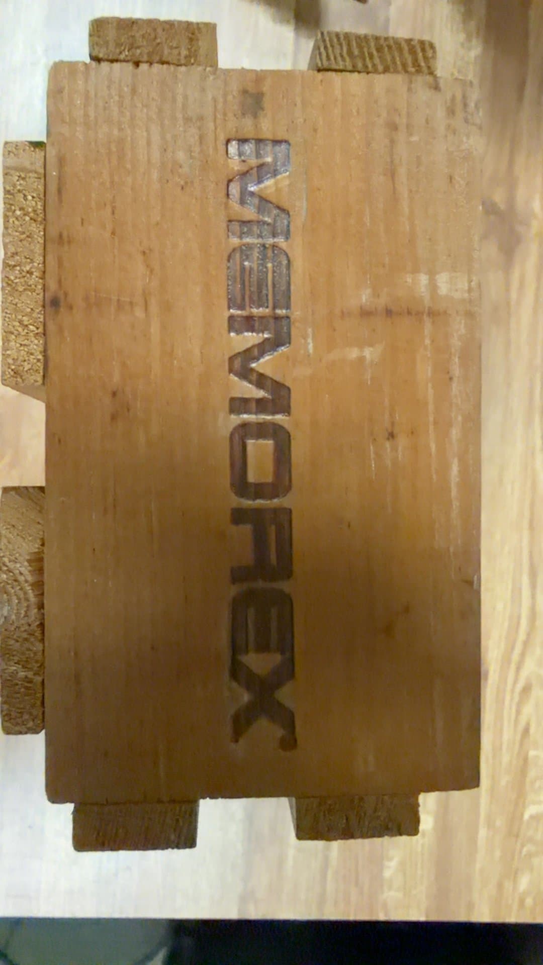 Napa Valley Wooden Display Crate - Image 1