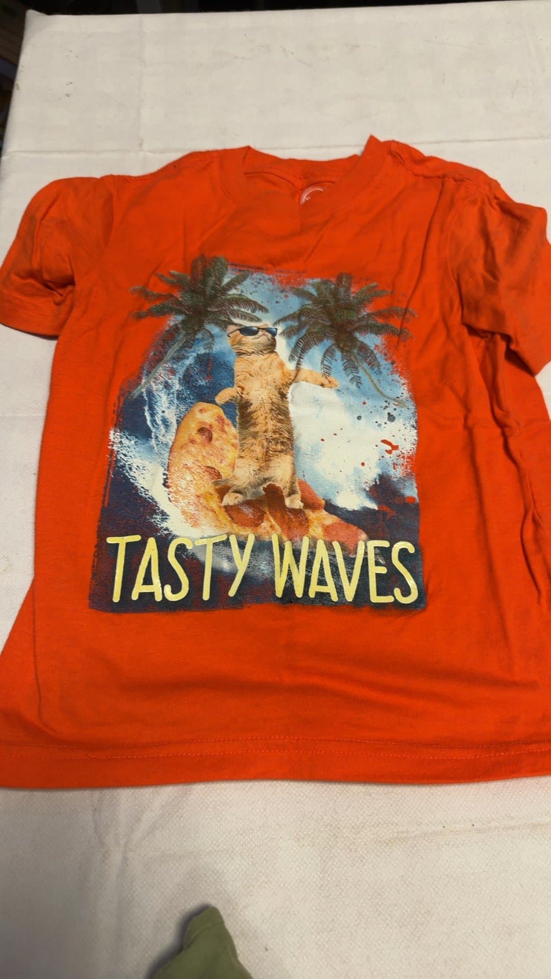 Wonder Nation Boys 'Tasty Waves' Cat Tee XS (4-5) - Image 1