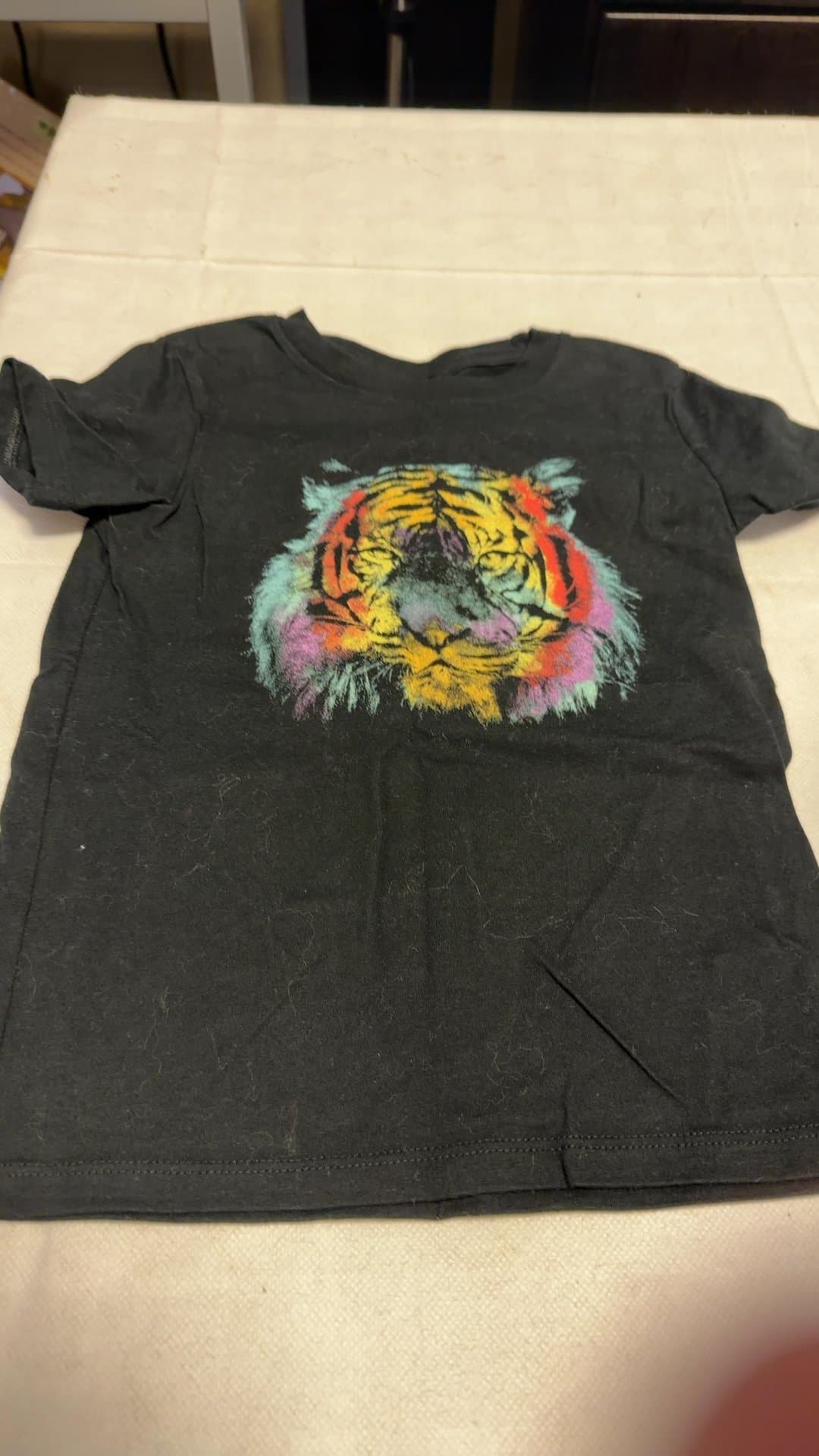 Cat & Jack Toddler Boys Tiger Graphic T-Shirt - Image 1
