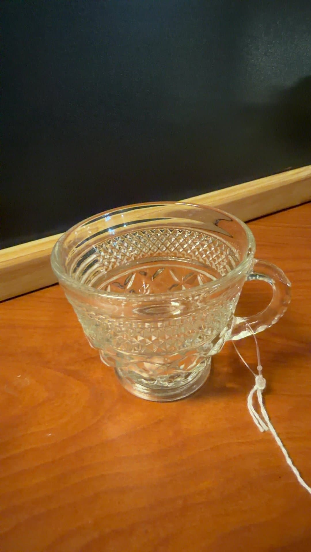 Anchor Hocking Wexford Pattern Punch Cup - Image 1