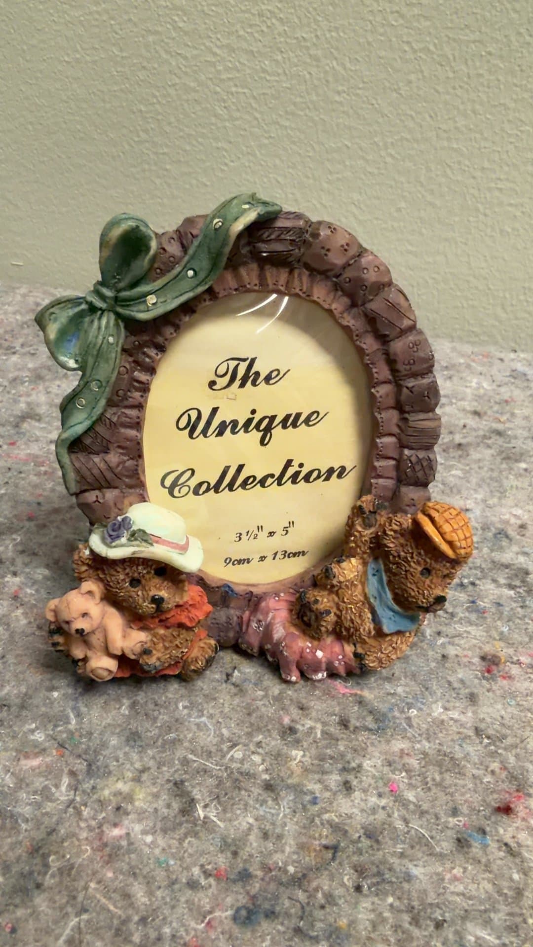 The Unique Collection Bear Photo Frame - Image 1