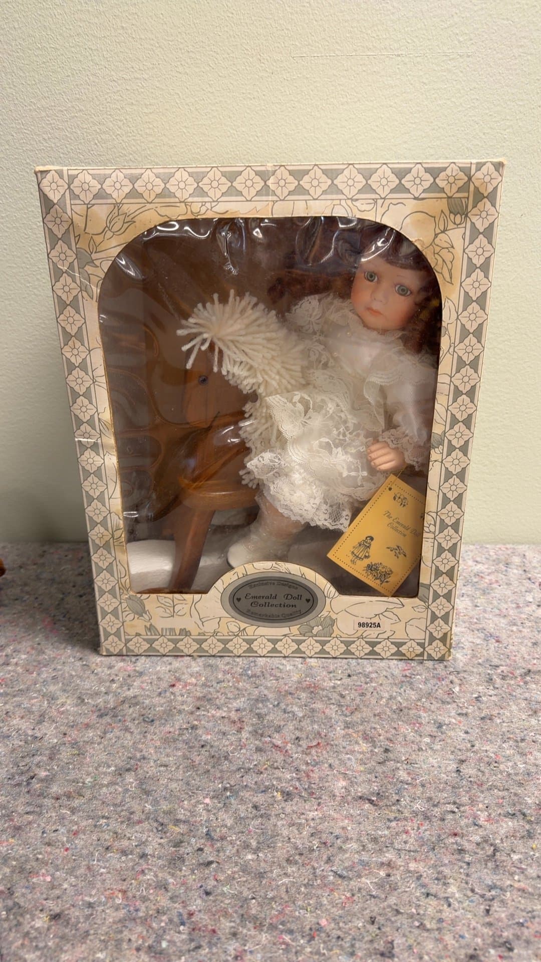 Emerald Doll Collection Porcelain Doll - Image 1