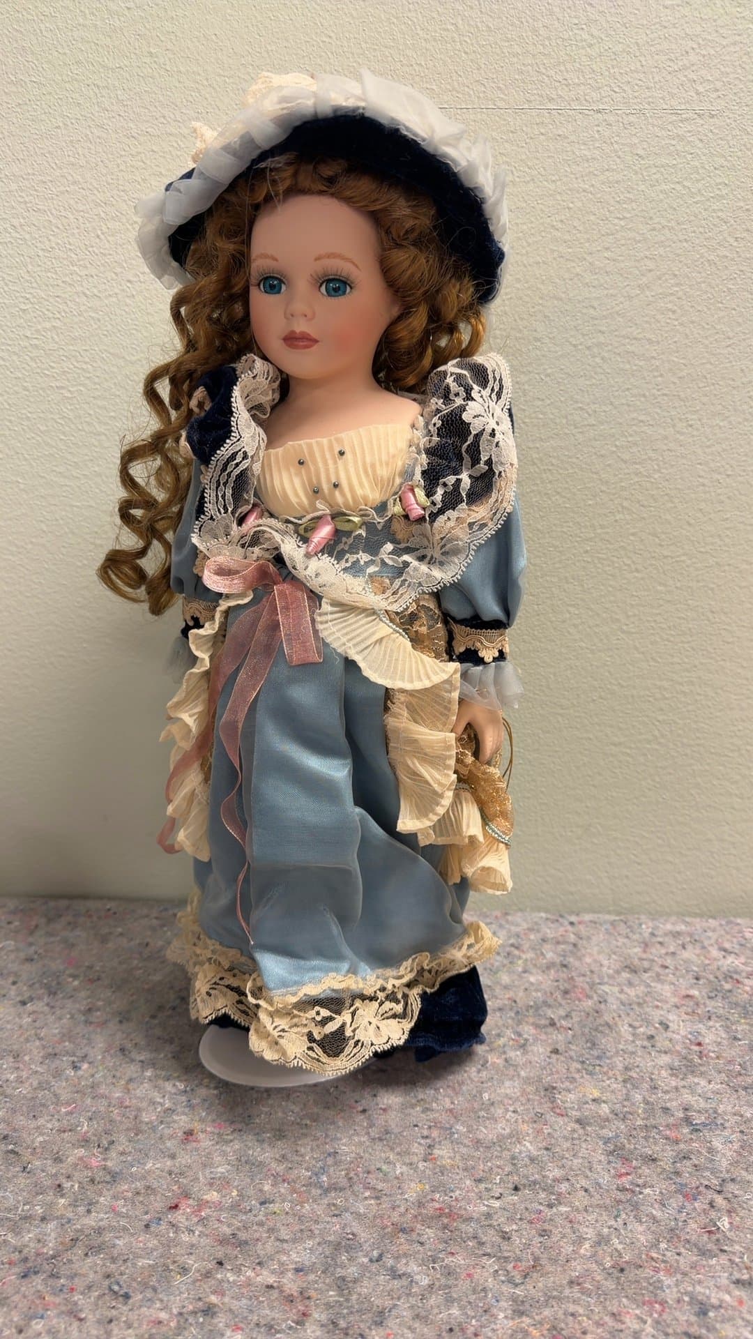 Victorian Style Porcelain Doll - Image 1