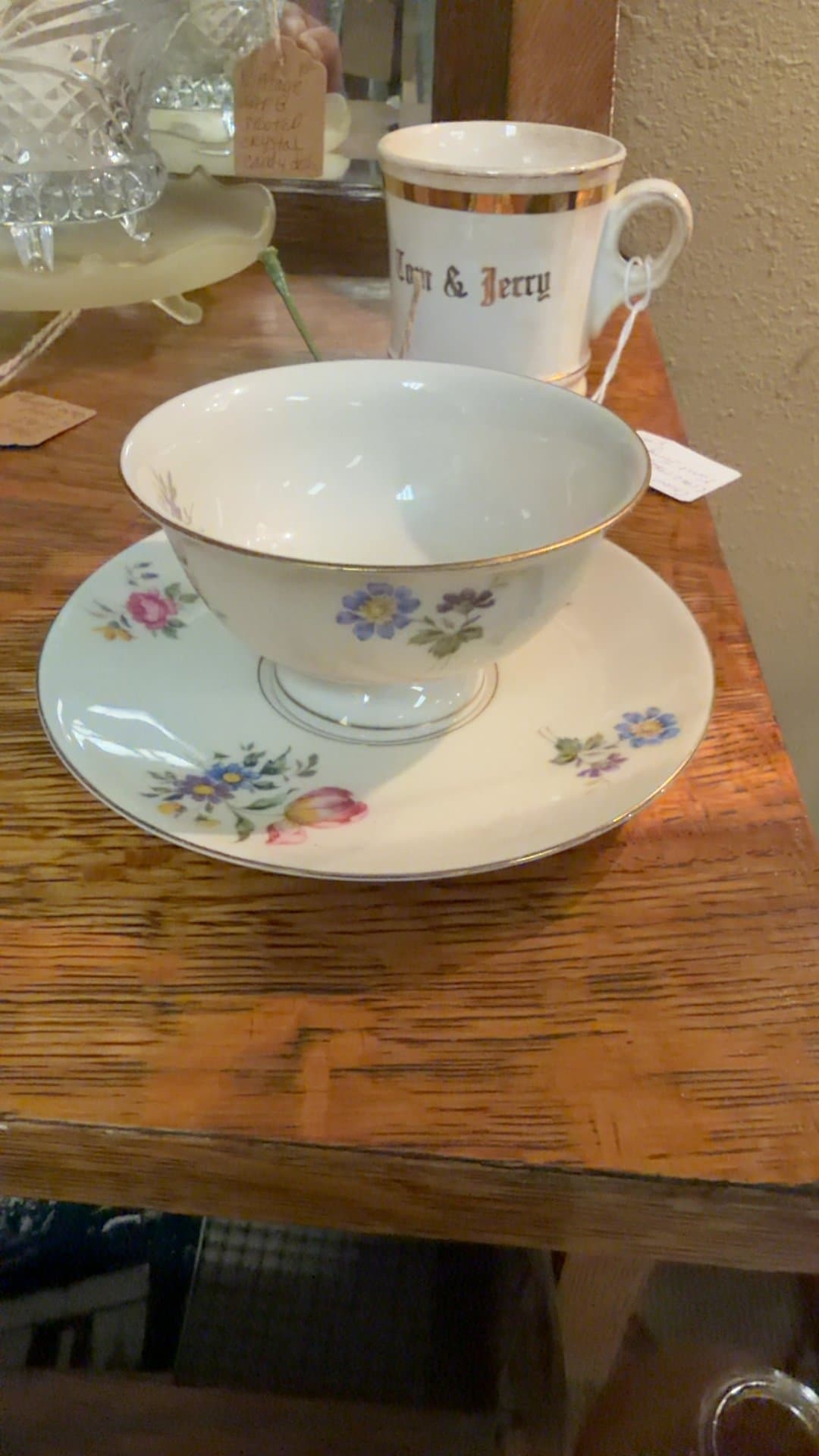 Theodore Haviland Pasadena Teacup and Saucer - Image 1