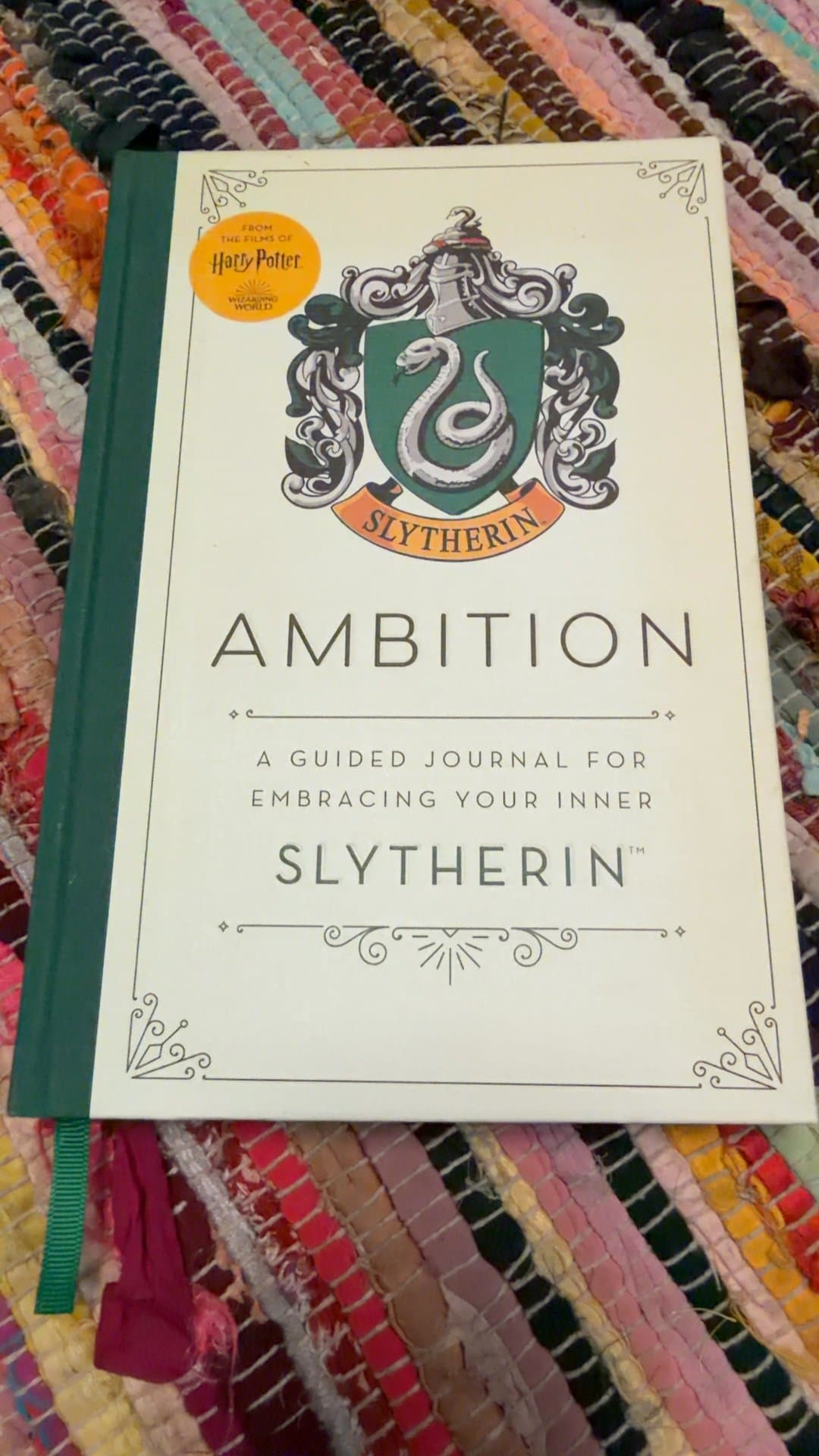 Harry Potter Slytherin Guided Journal - Image 1